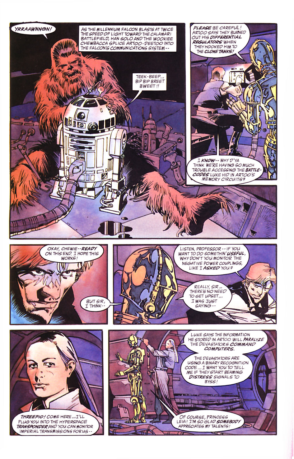 Read online Star Wars: Dark Empire comic -  Issue #6 - 4