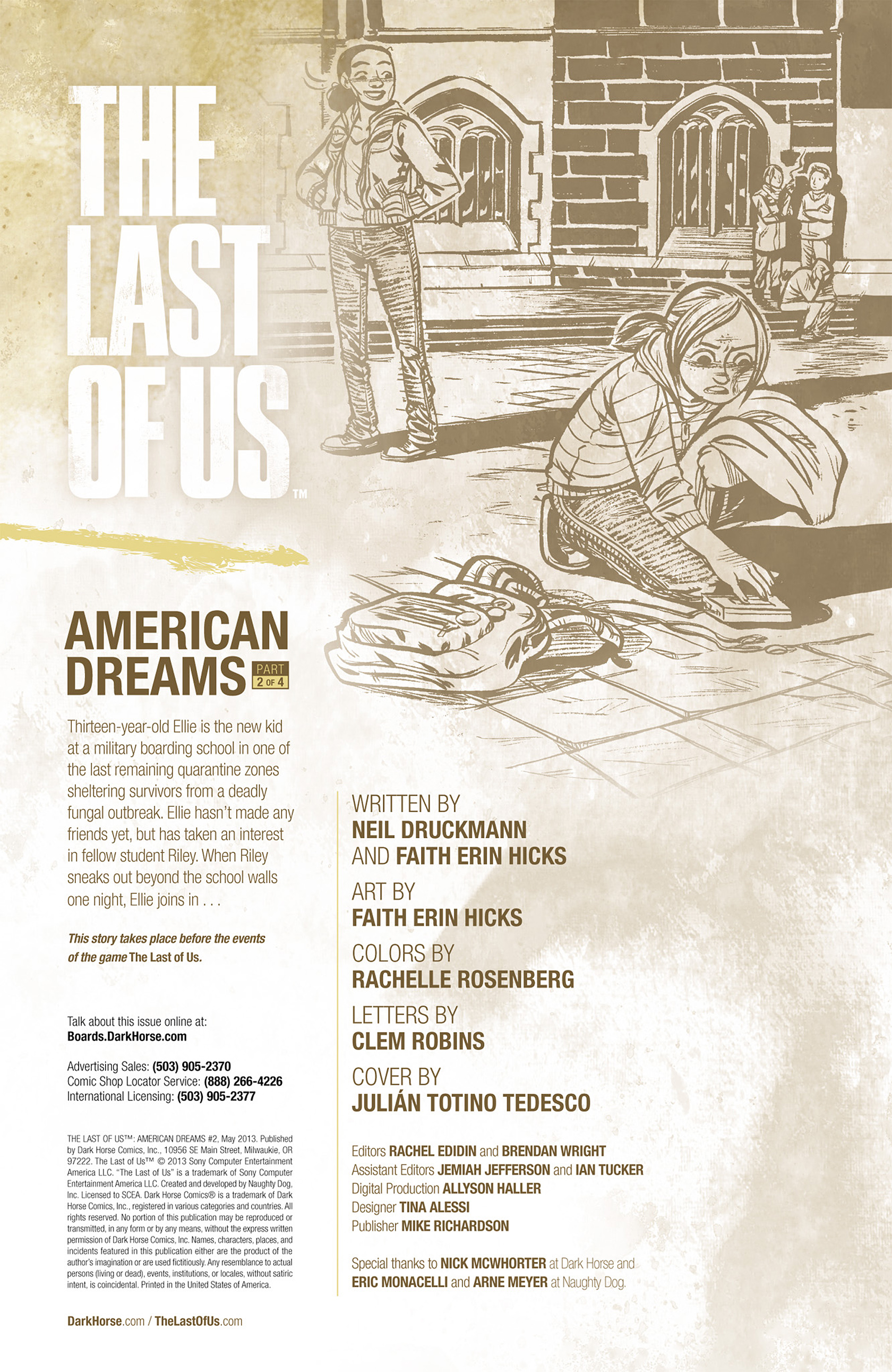 Read online The Last of Us: American Dreams comic -  Issue #2 - 2