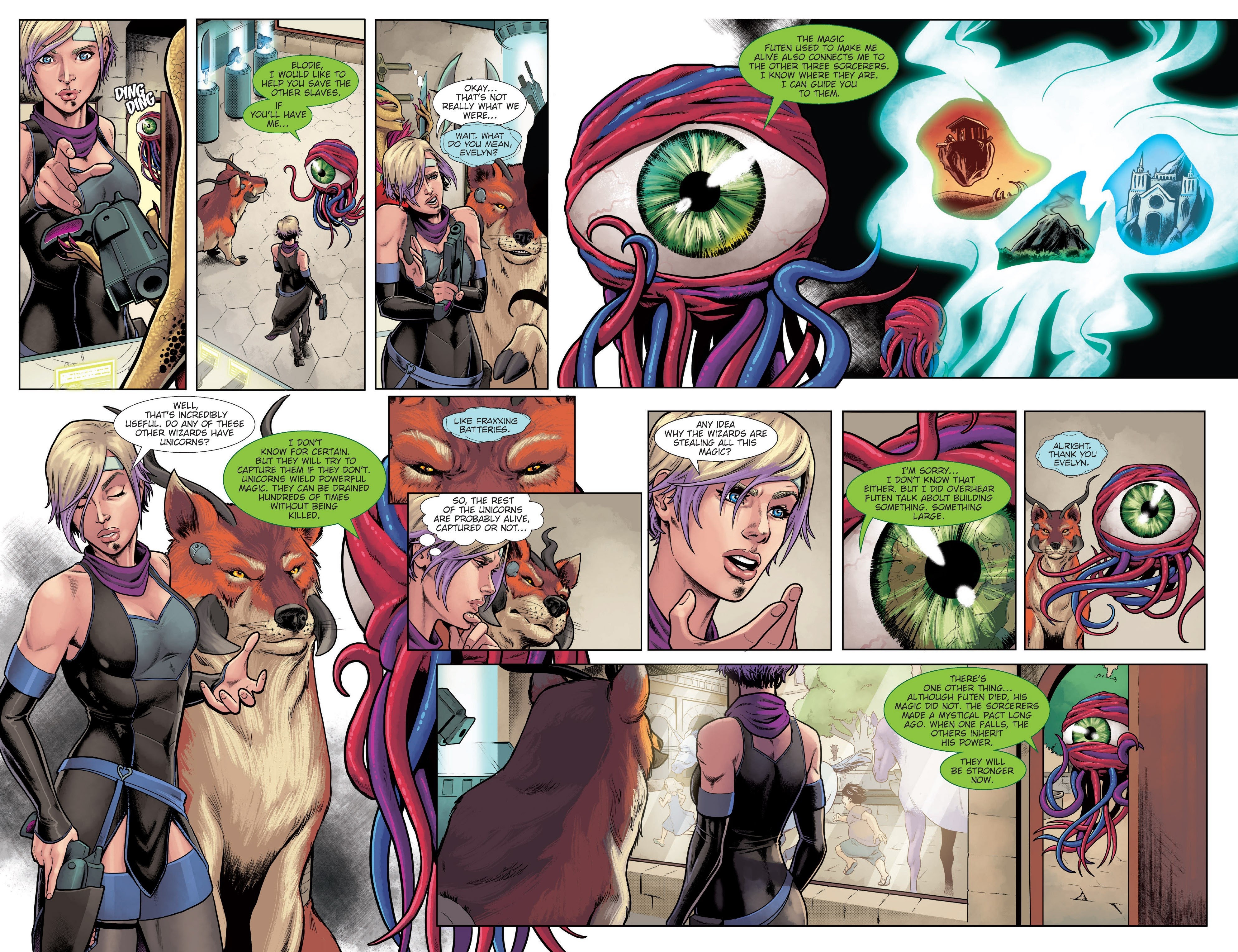 Read online By the Horns comic -  Issue #3 - 6