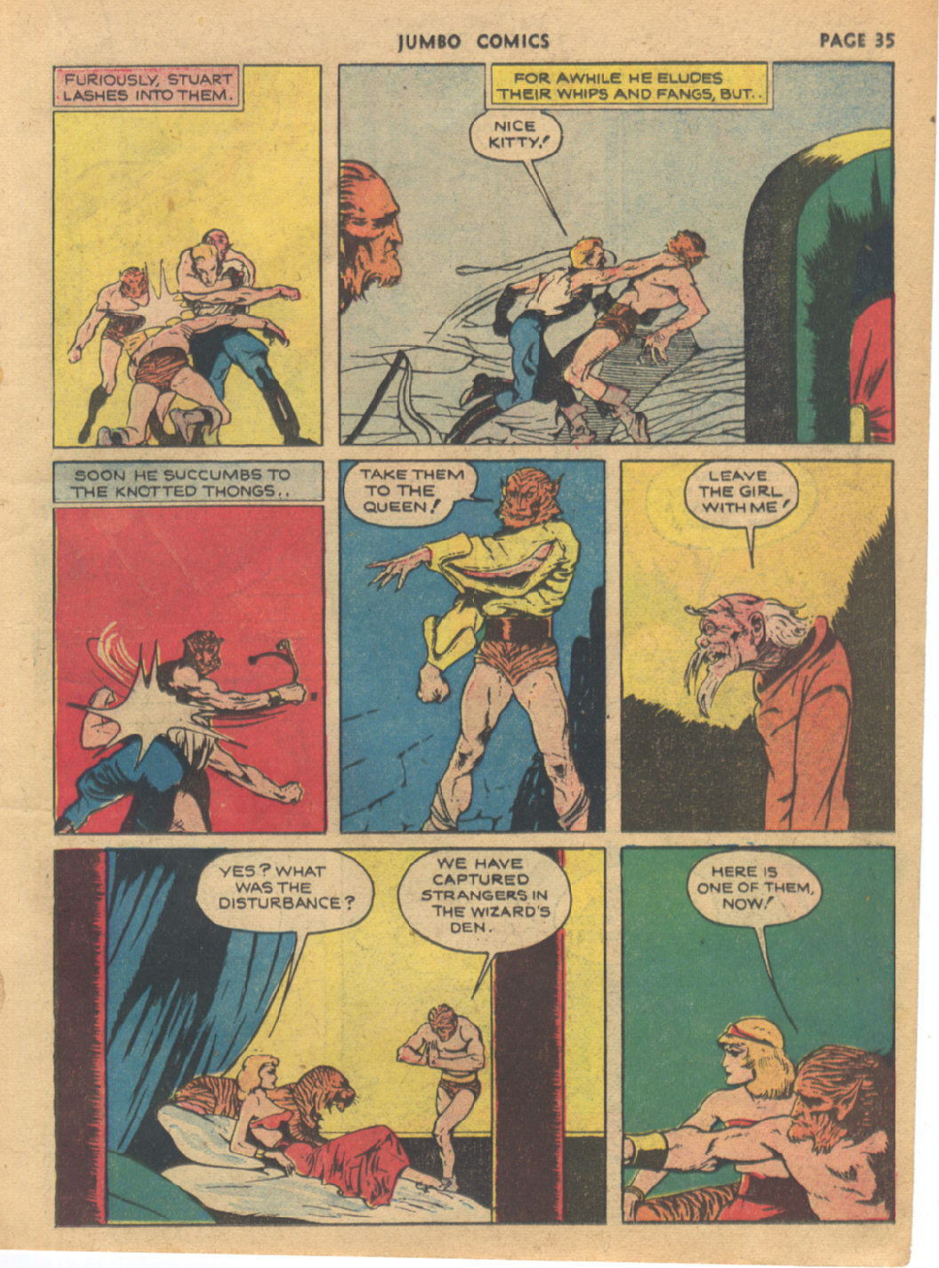Read online Jumbo Comics comic -  Issue #22 - 37