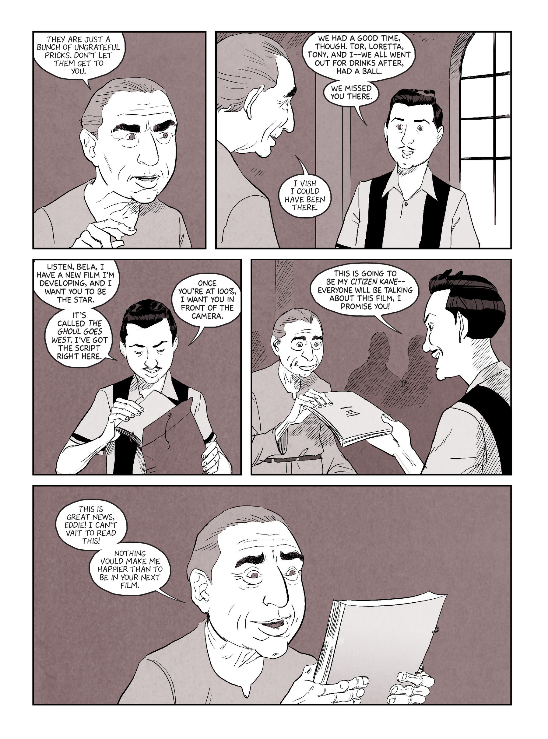 Read online Lugosi: The Rise & Fall of Hollywood's Dracula comic -  Issue # TPB (Part 2) - 34