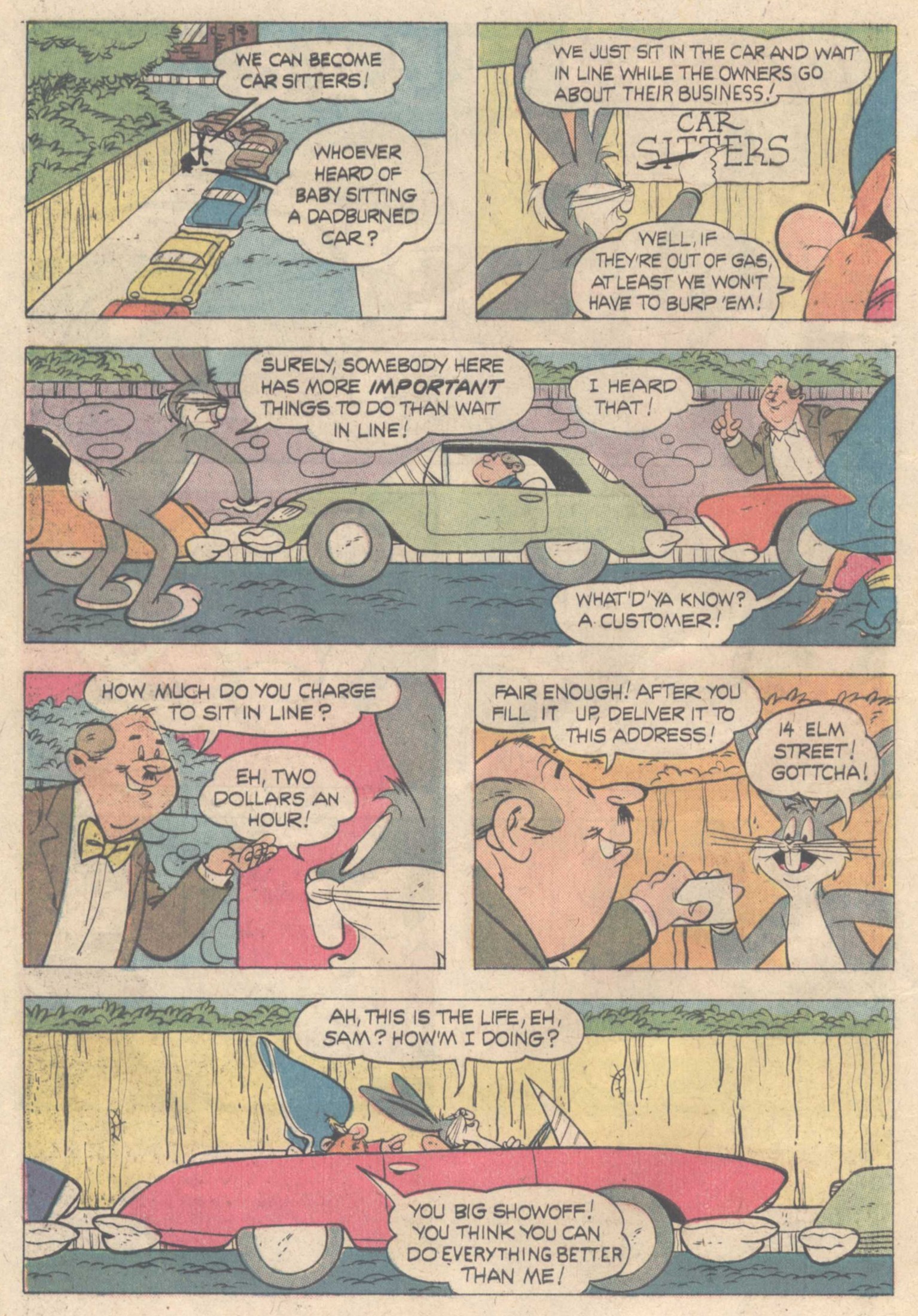 Read online Yosemite Sam and Bugs Bunny comic -  Issue #27 - 4