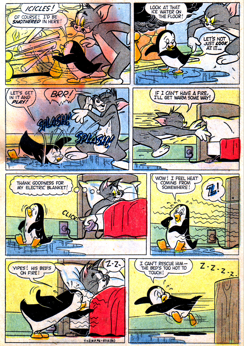 Read online M.G.M.'s Tom and Jerry's Winter Fun comic -  Issue #6 - 82