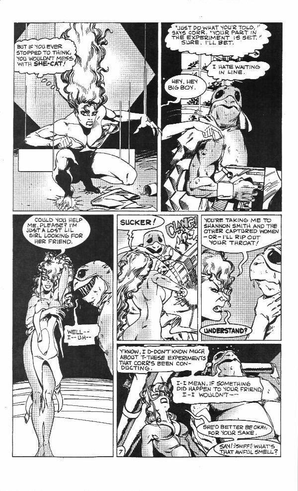 Read online Femforce: Claws of the She-Cat comic -  Issue # Full - 9