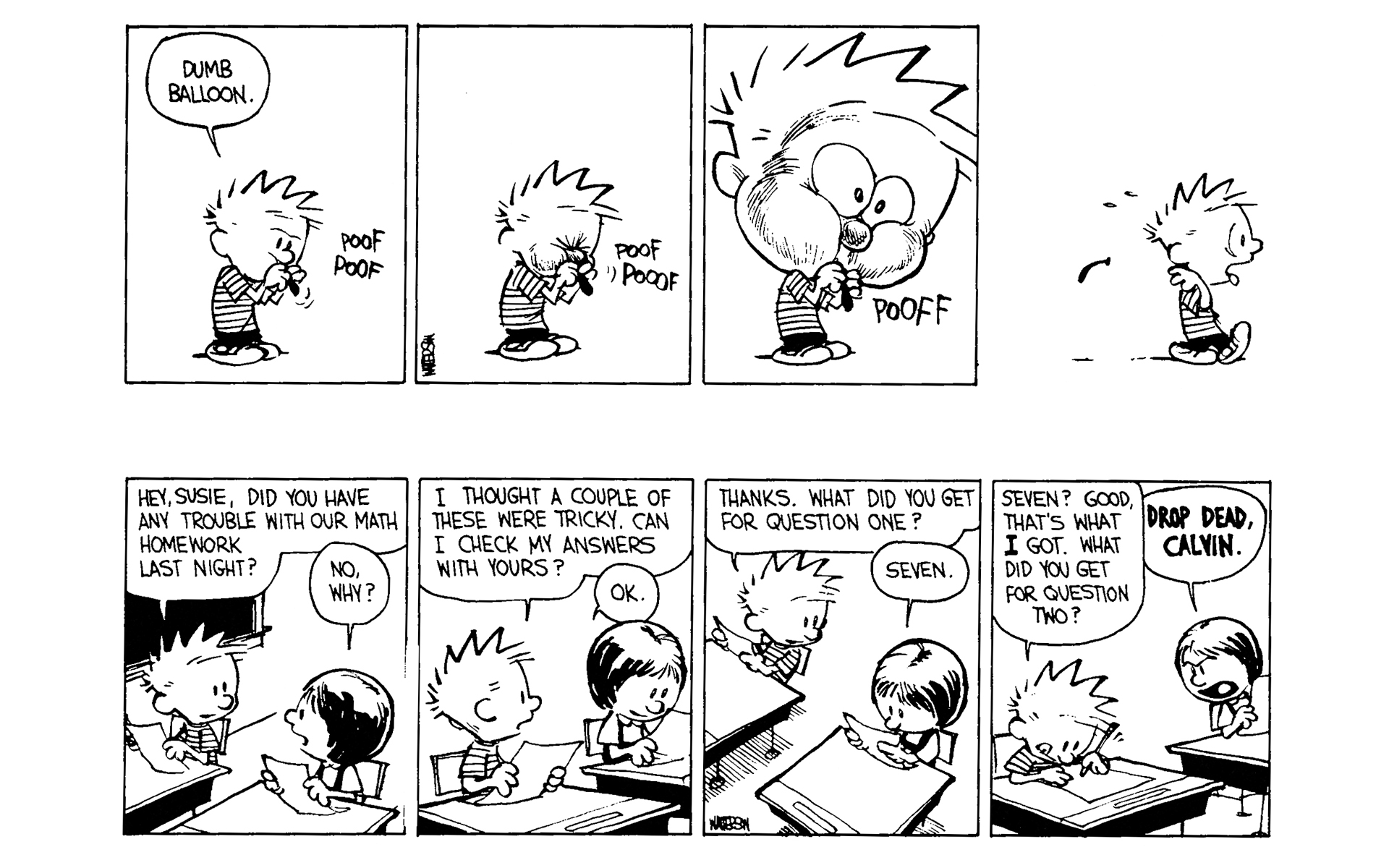 Read online Calvin and Hobbes comic -  Issue #4 - 145