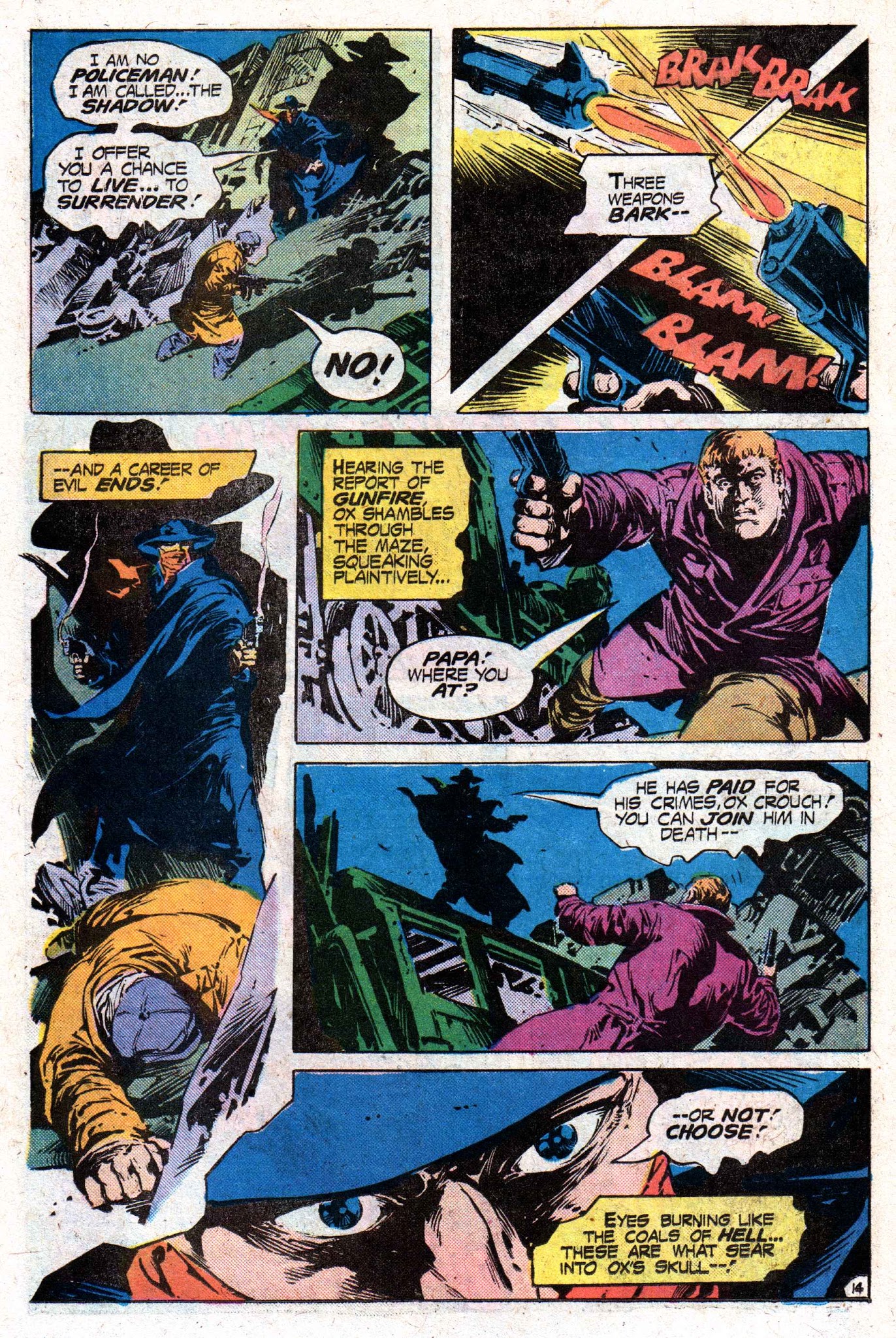 Read online The Shadow (1973) comic -  Issue #10 - 26