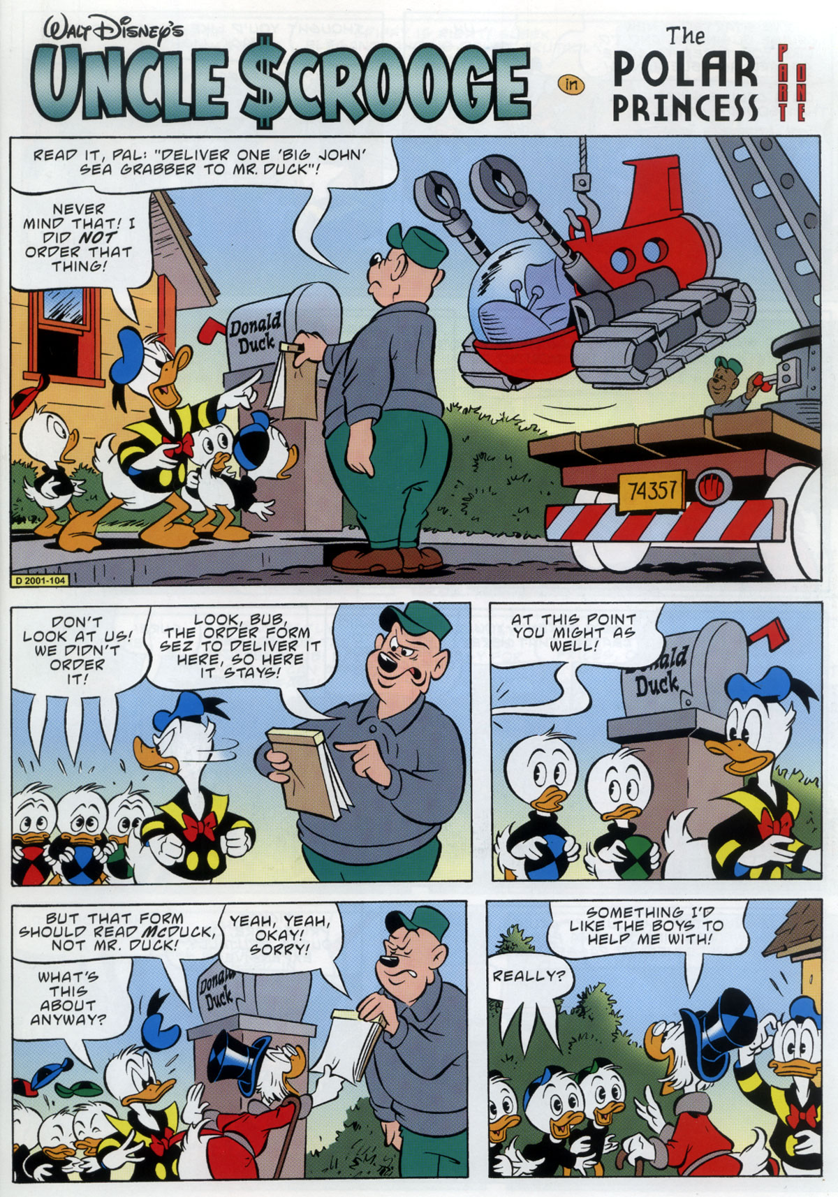 Read online Uncle Scrooge (1953) comic -  Issue #333 - 3