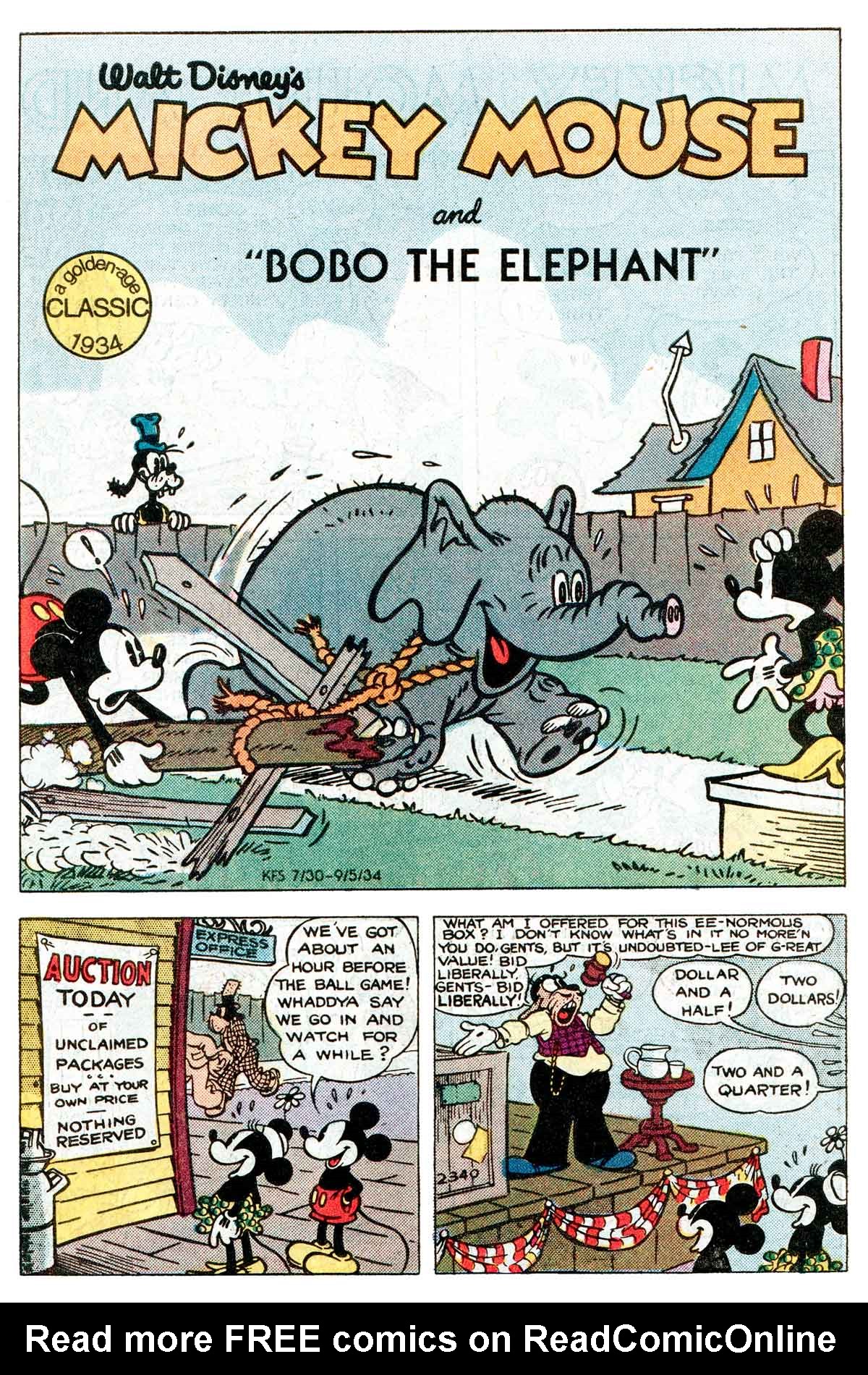 Read online Walt Disney's Mickey Mouse comic -  Issue #231 - 3