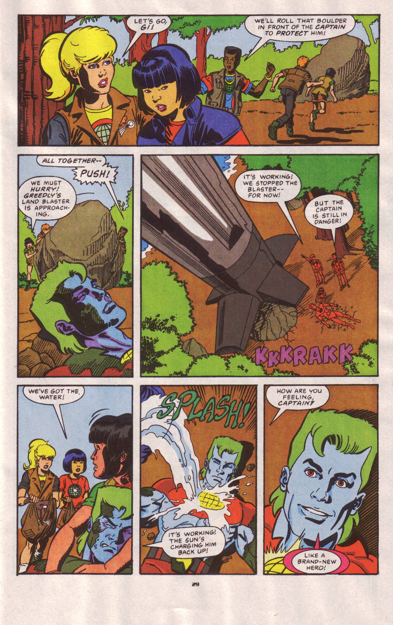 Read online Captain Planet and the Planeteers comic -  Issue #1 - 22