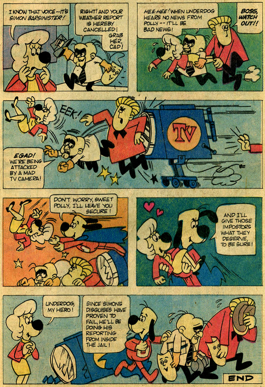 Read online Underdog (1975) comic -  Issue #15 - 24