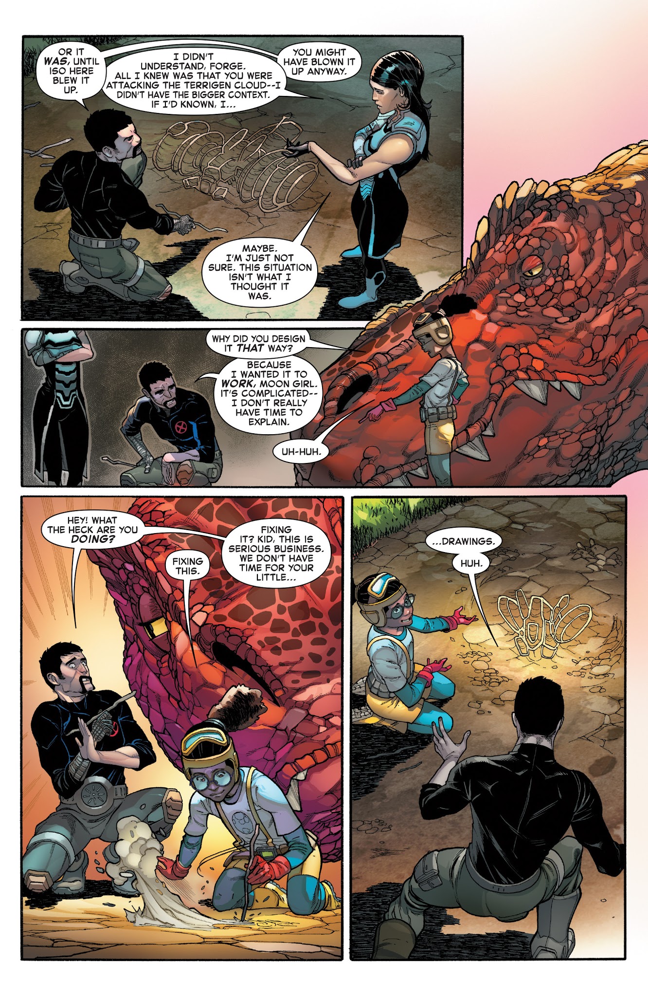 Read online Inhumans Vs. X-Men comic -  Issue # _TPB - 167