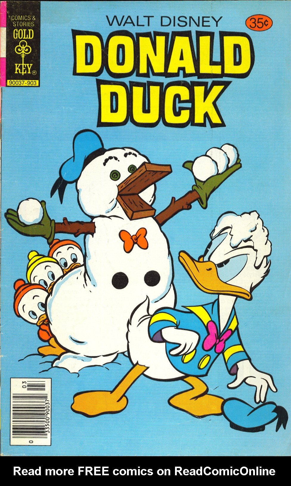 Read online Walt Disney's Donald Duck (1952) comic -  Issue #205 - 1