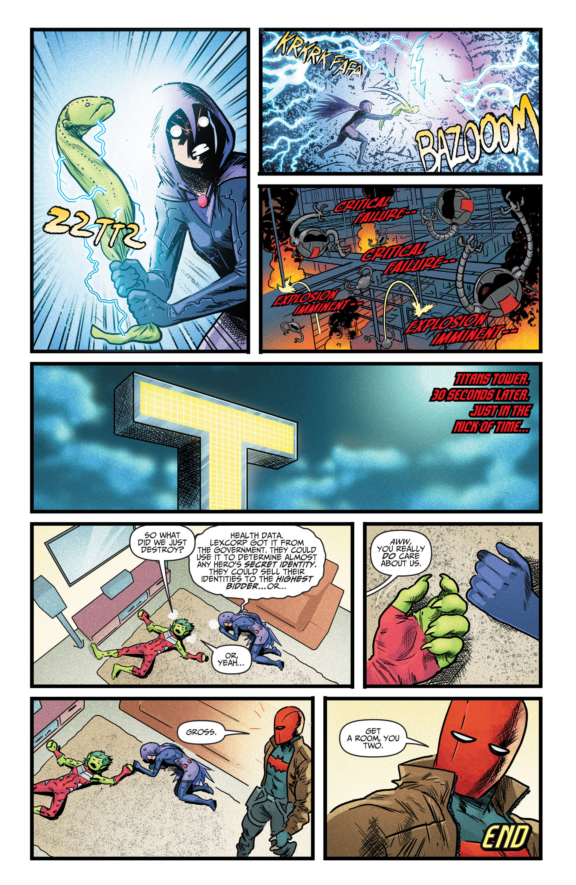 Read online Titans: Titans Together comic -  Issue #3 - 17