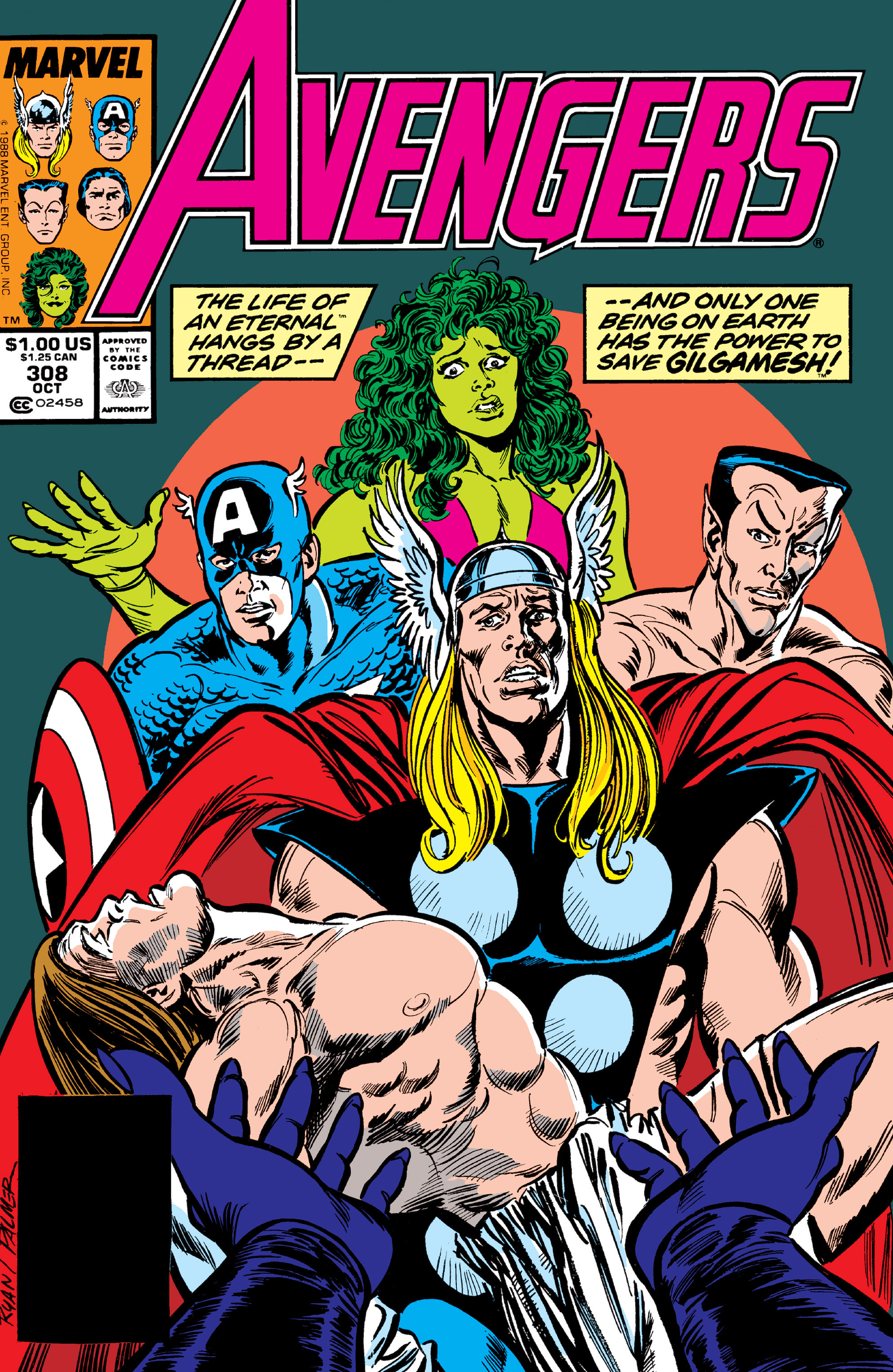 Read online The Avengers (1963) comic -  Issue #308 - 1