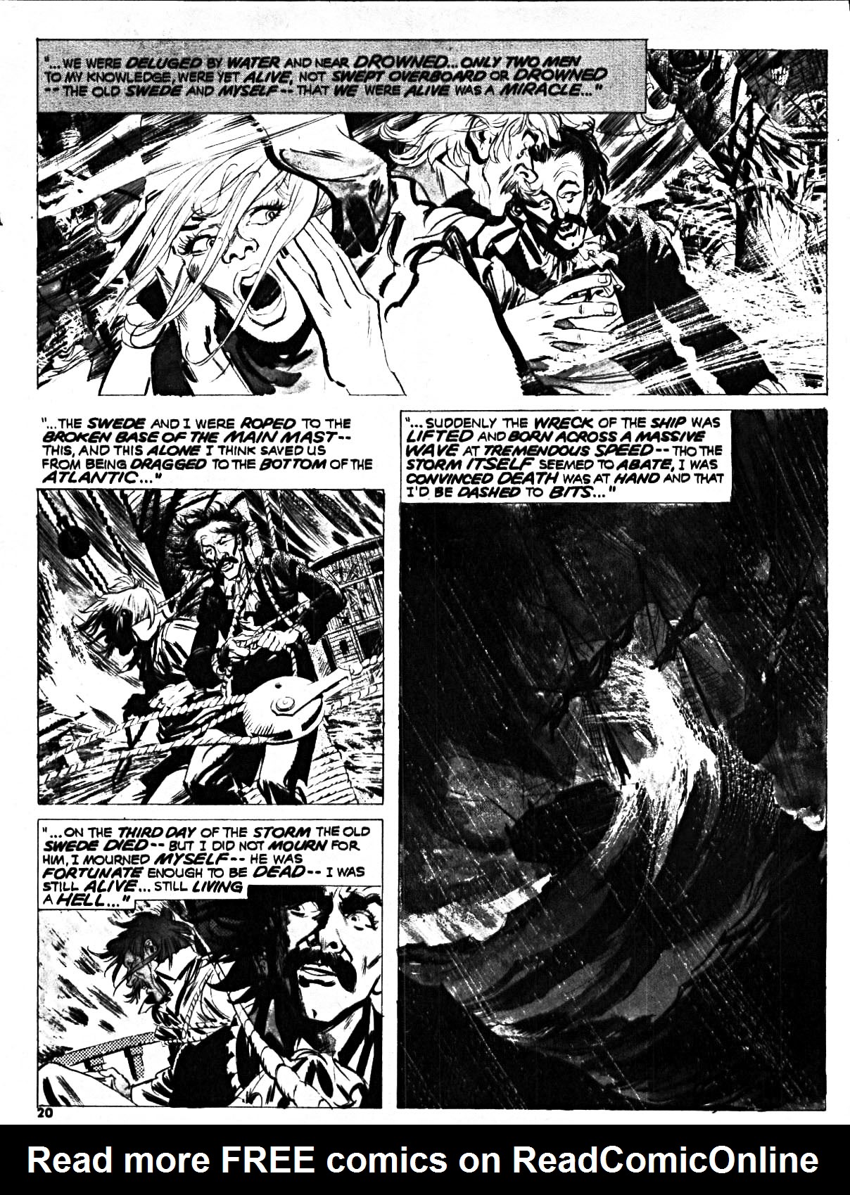 Read online Scream (1973) comic -  Issue #6 - 20