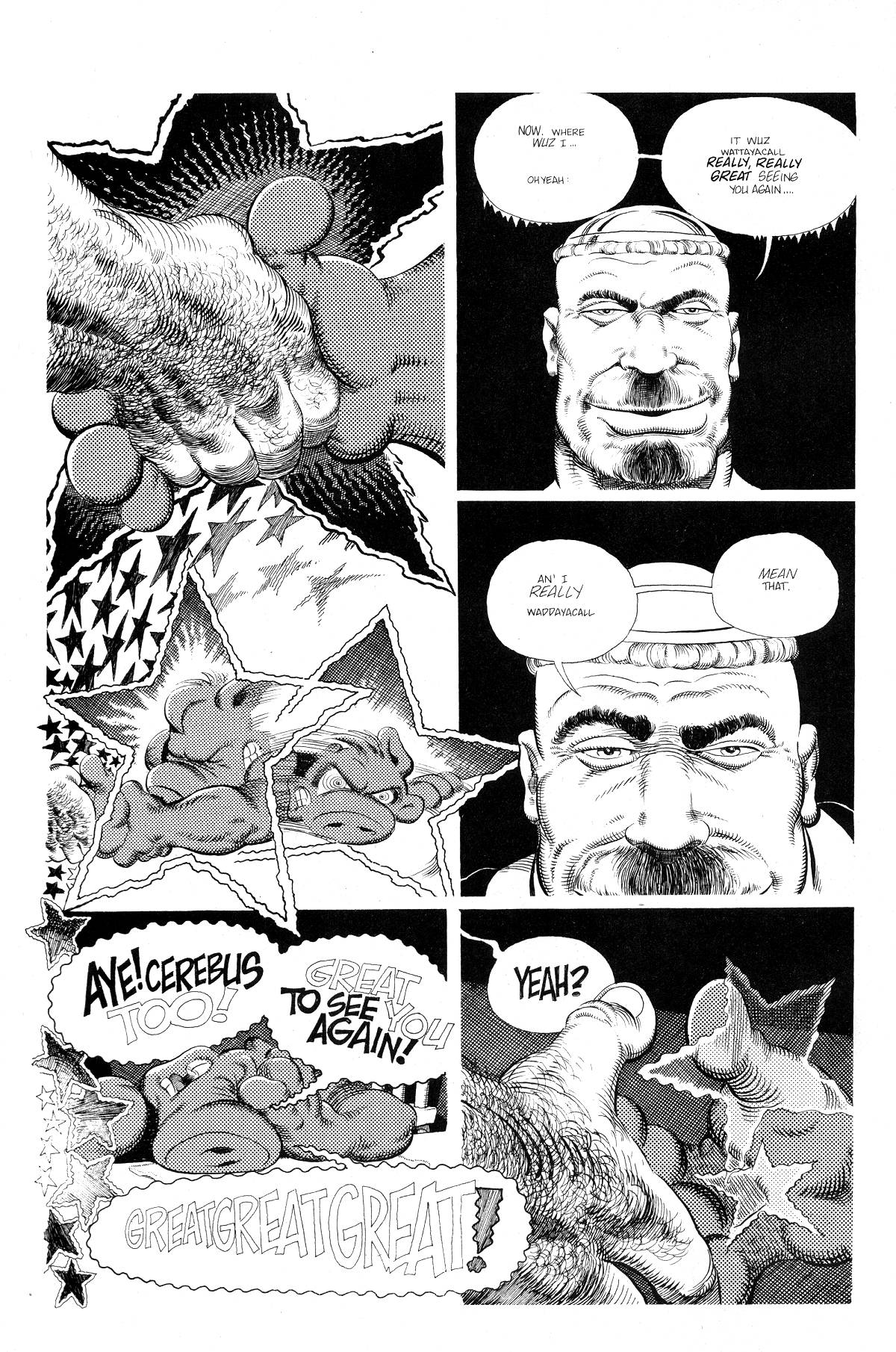 Read online Cerebus comic -  Issue #214 - 4