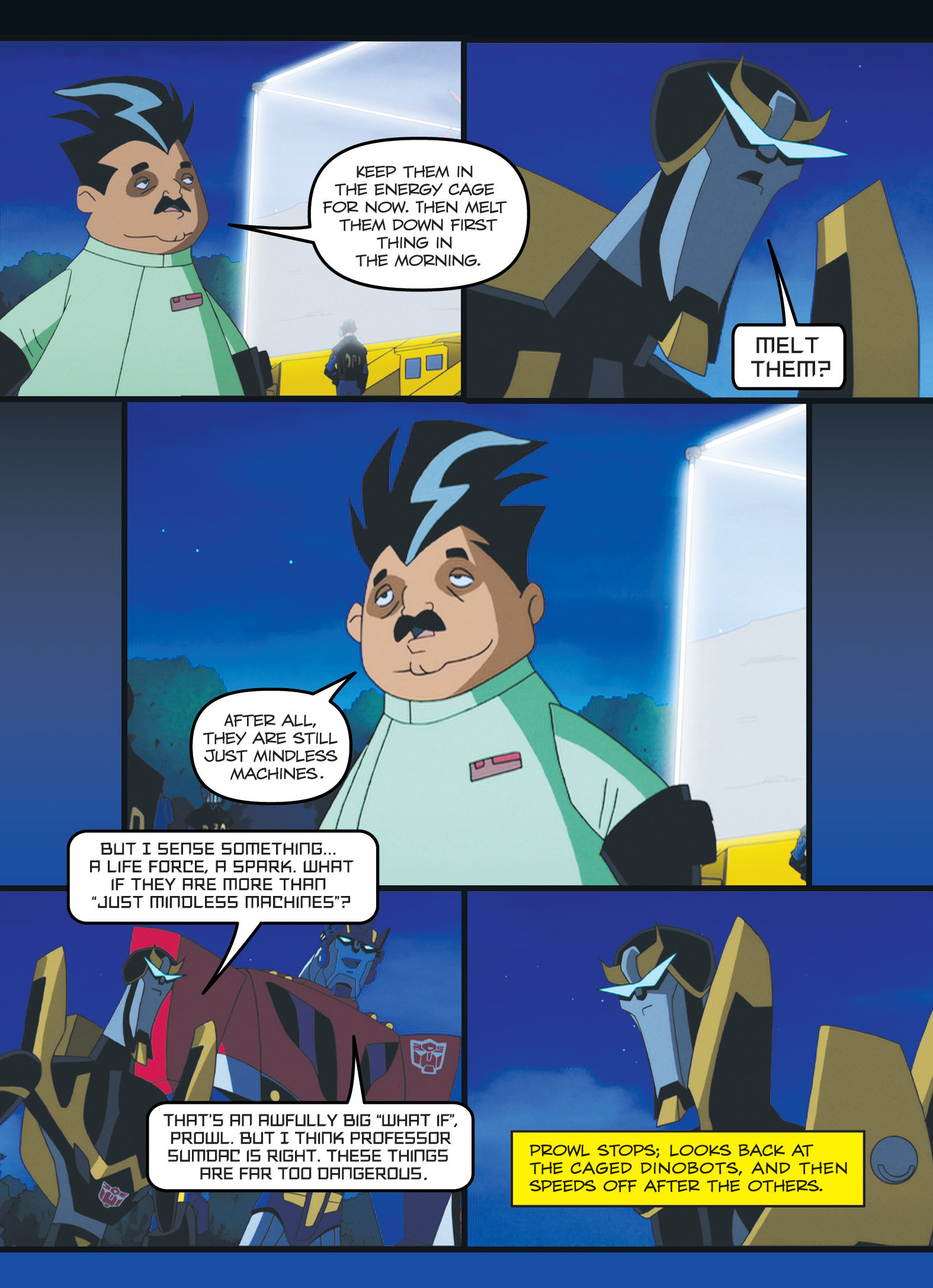 Read online Transformers Animated comic -  Issue #2 - 112