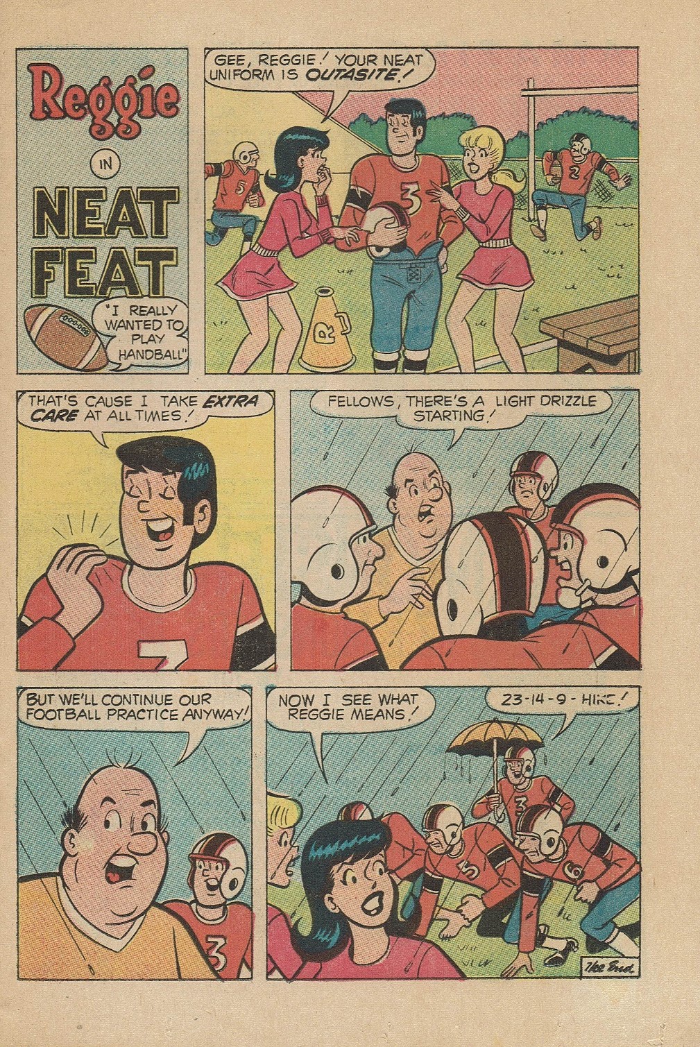 Read online Reggie and Me (1966) comic -  Issue #40 - 11