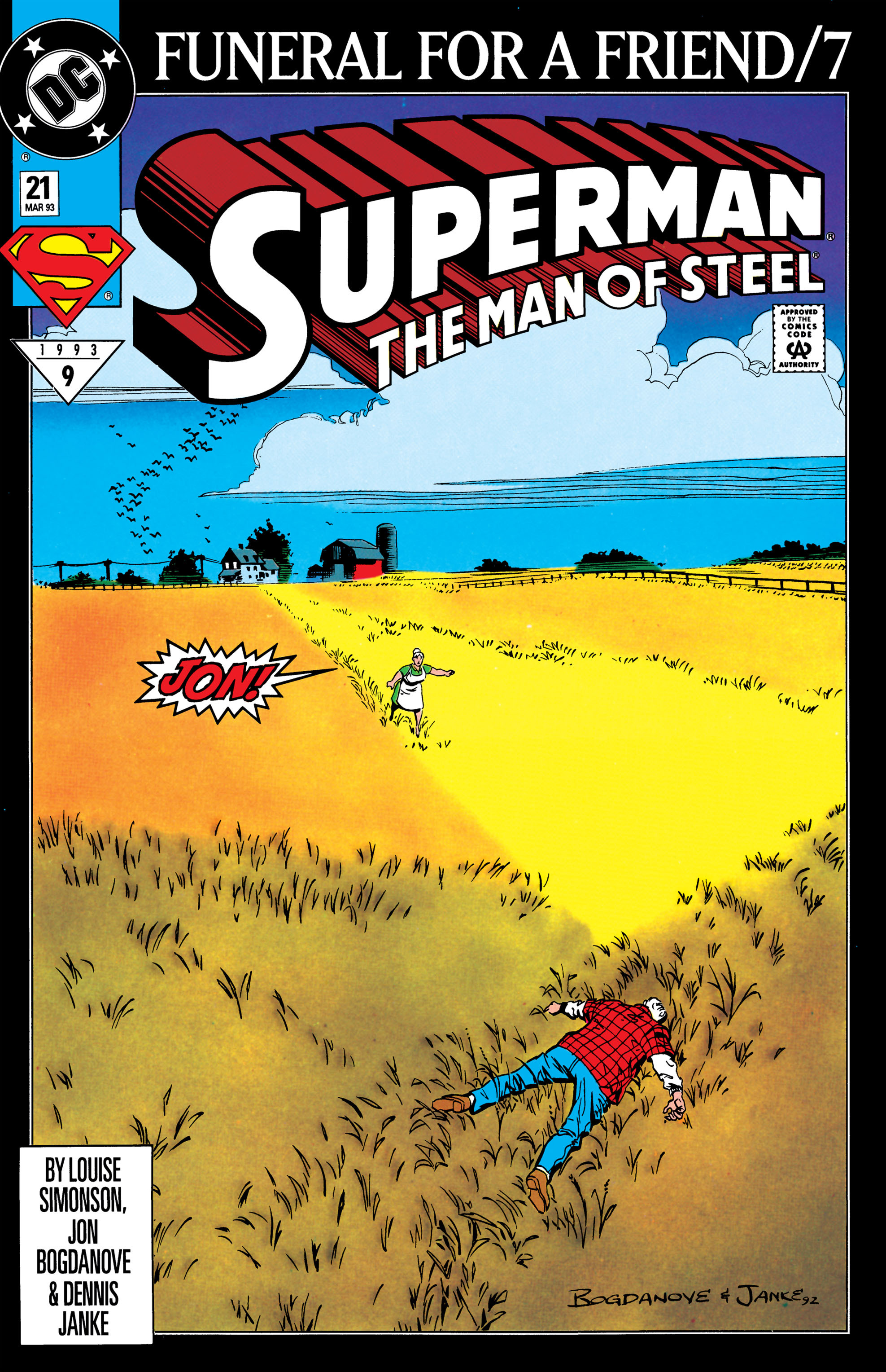 Read online Superman: The Man of Steel (1991) comic -  Issue #21 - 1