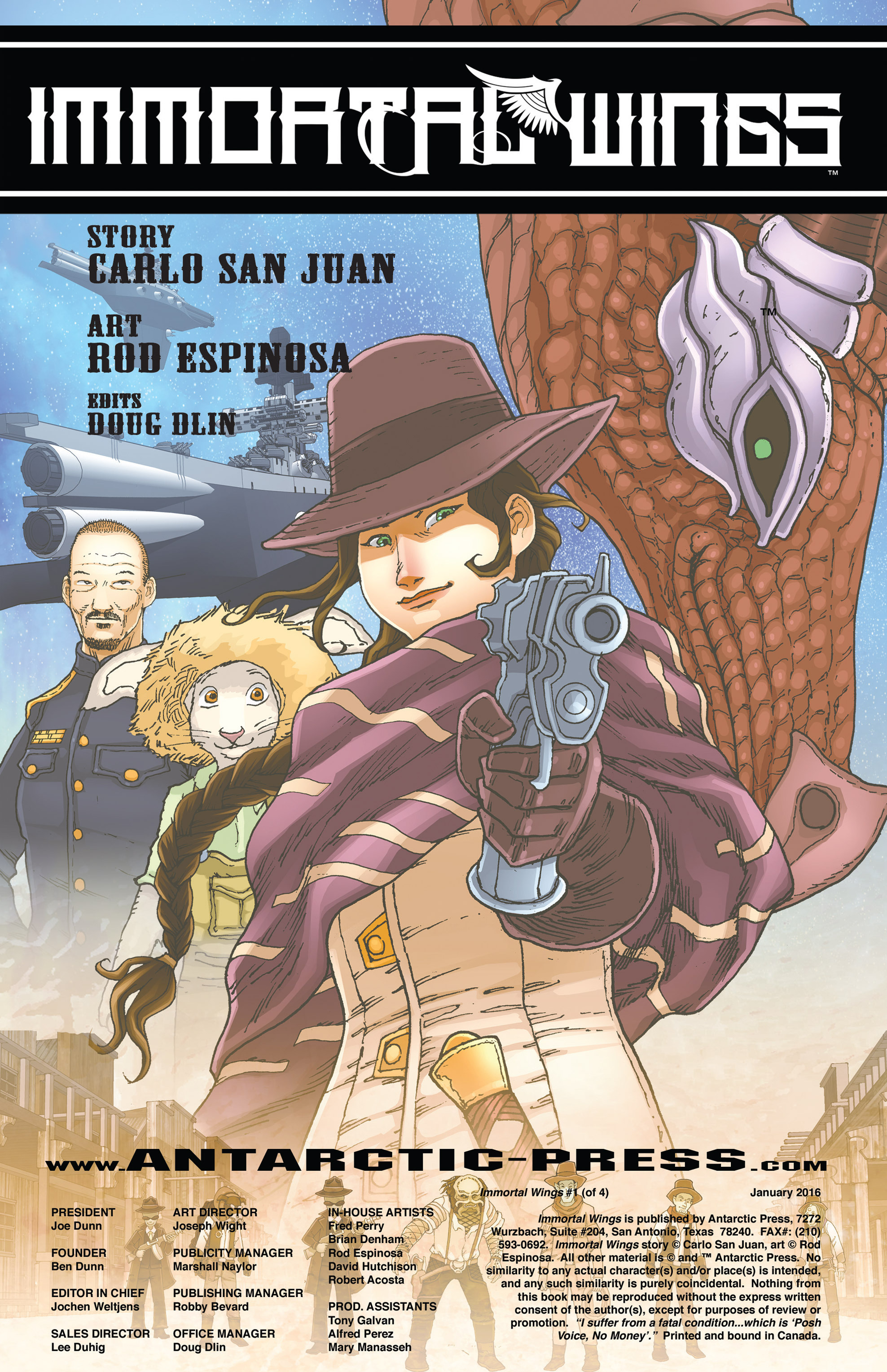 Read online Immortal Wings comic -  Issue #1 - 2