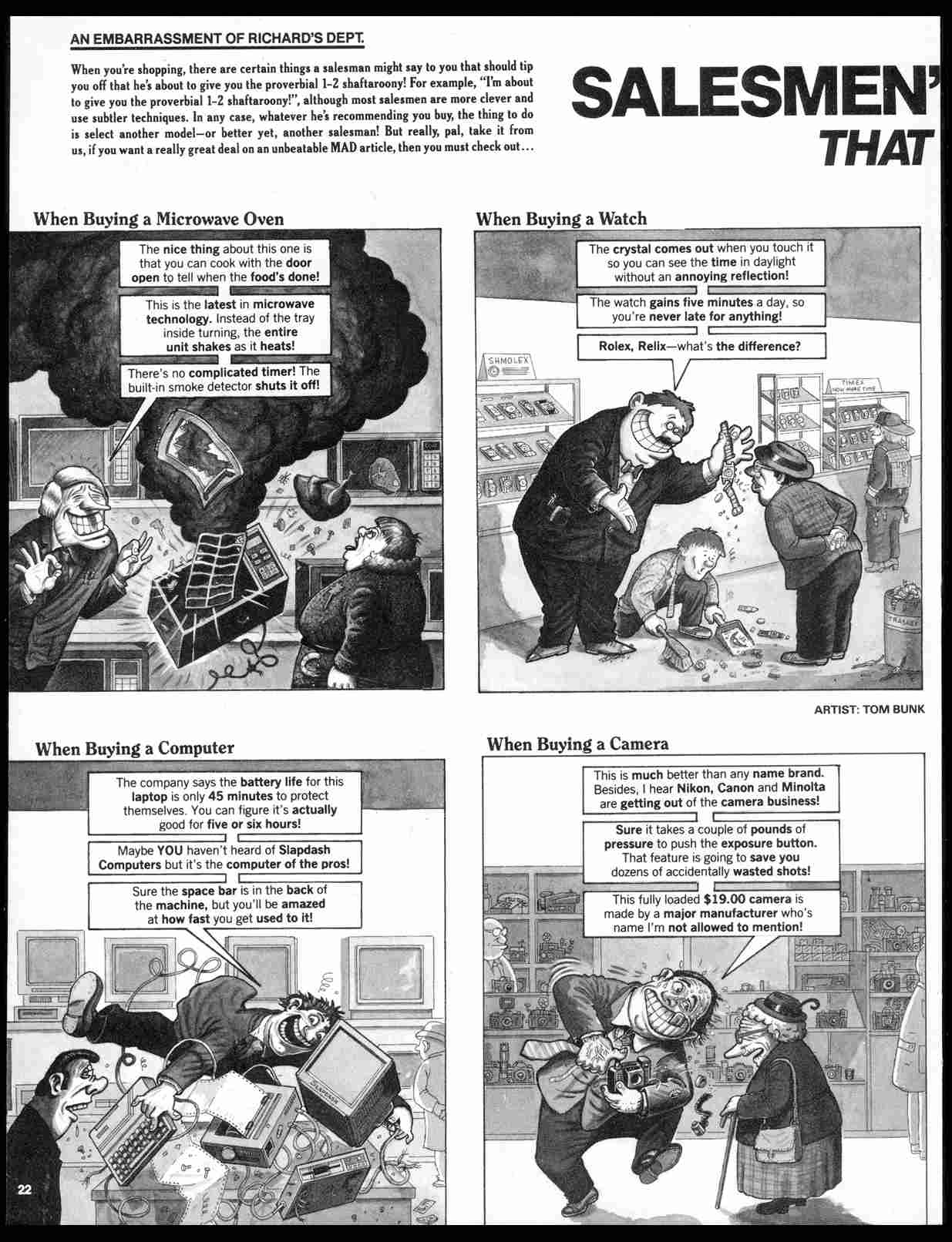 Read online MAD comic -  Issue #306 - 24