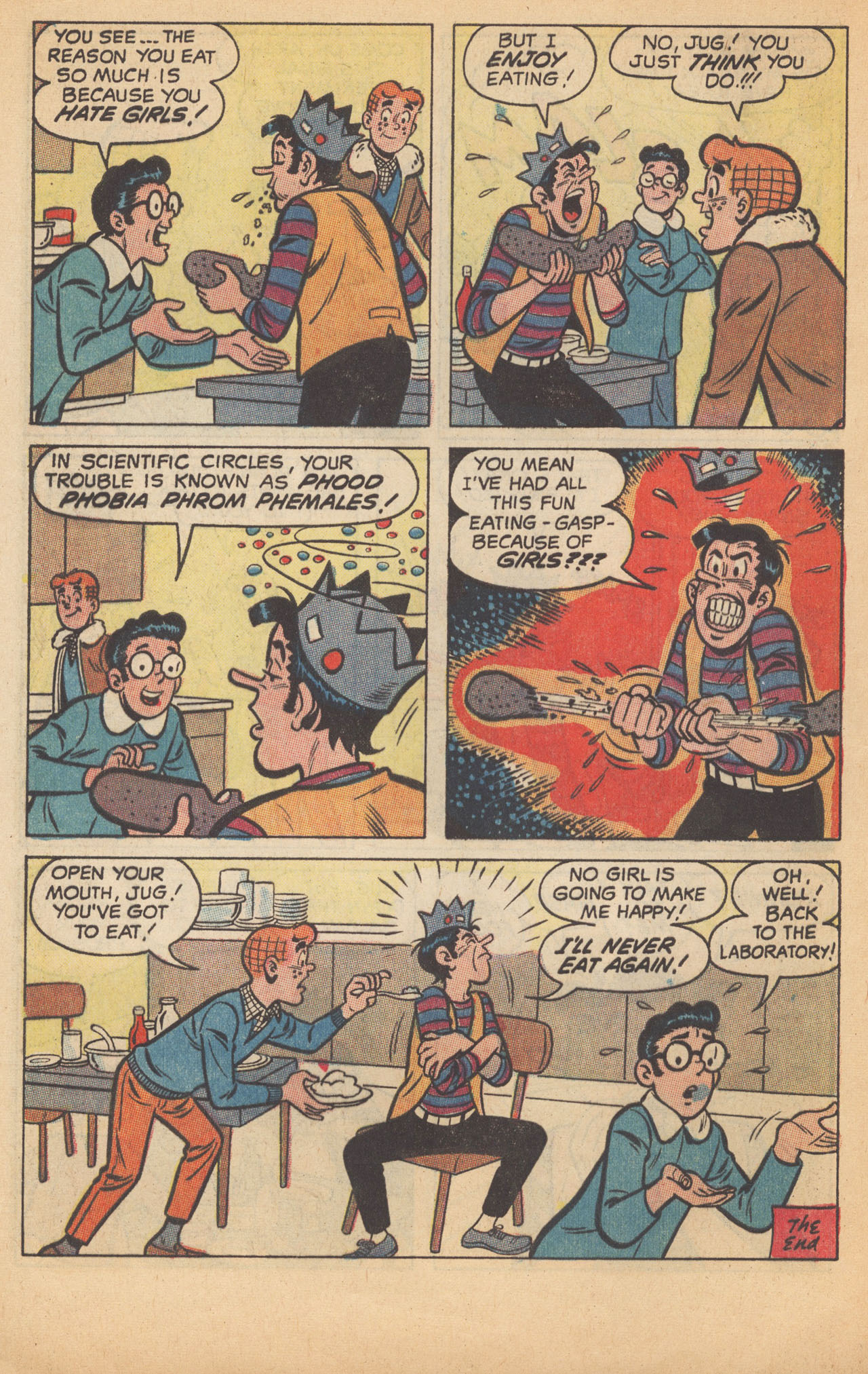 Read online Jughead (1965) comic -  Issue #165 - 6
