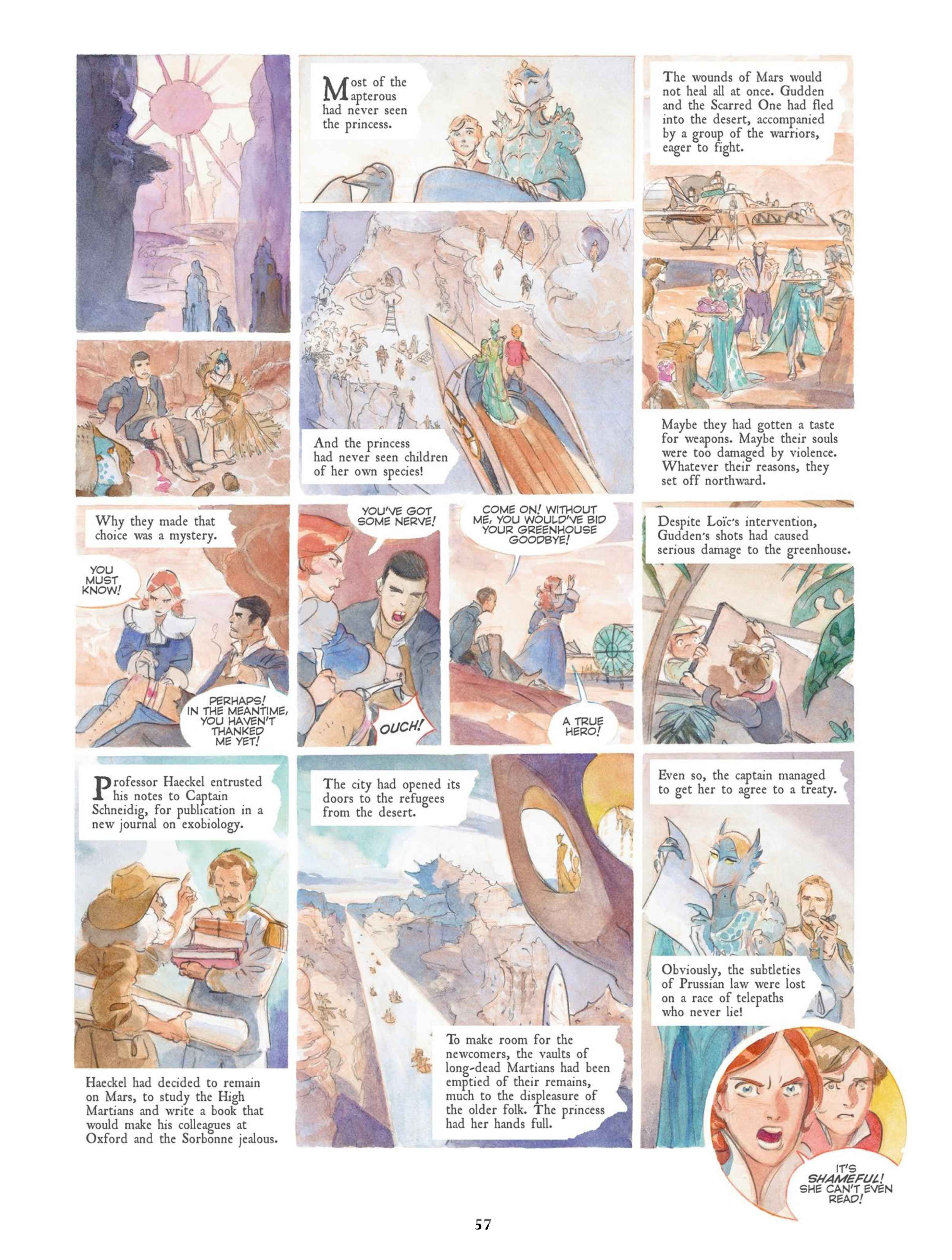 Read online Castle In the Stars: The Space Race of 1869 comic -  Issue #Castle In the Stars TPB A Frenchman on Mars - 60