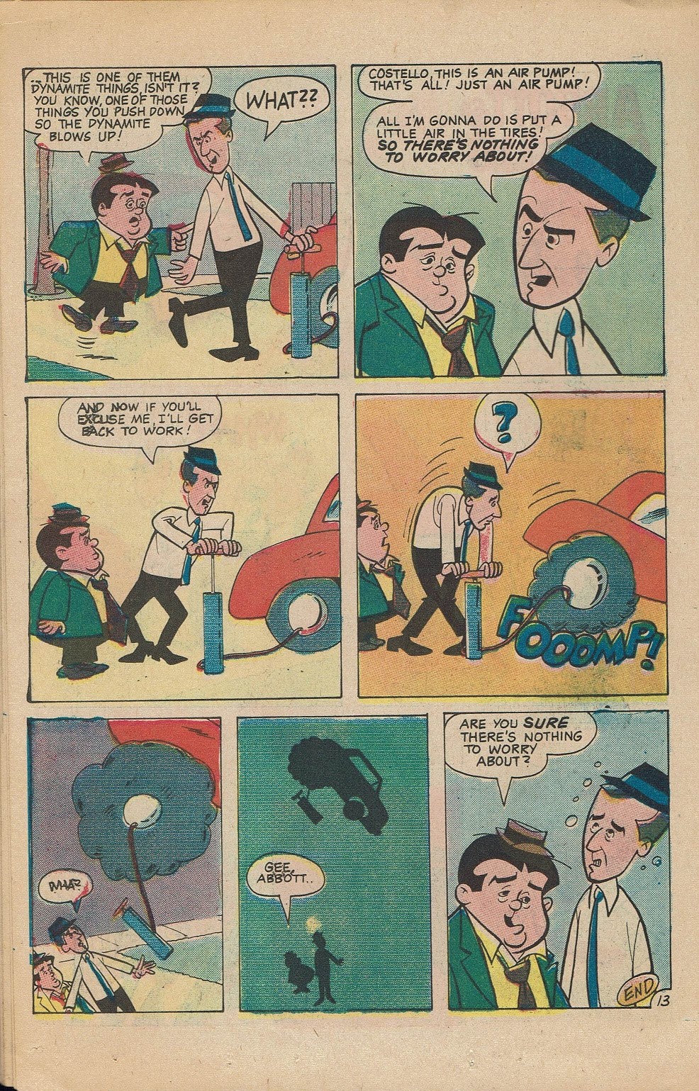 Read online Abbott & Costello comic -  Issue #6 - 18