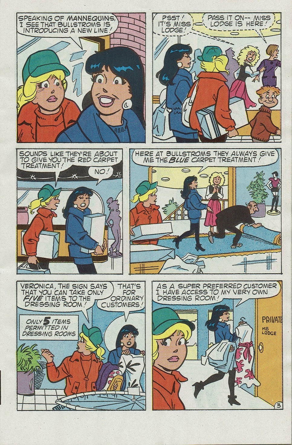 Read online Betty and Veronica (1987) comic -  Issue #49 - 5