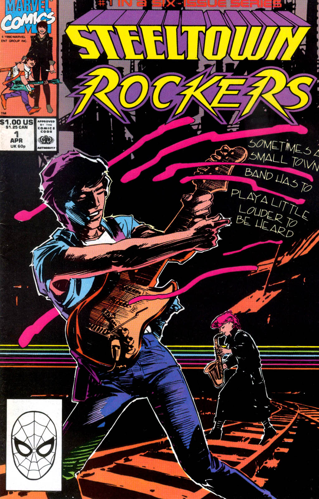 Read online Steeltown Rockers comic -  Issue #1 - 1