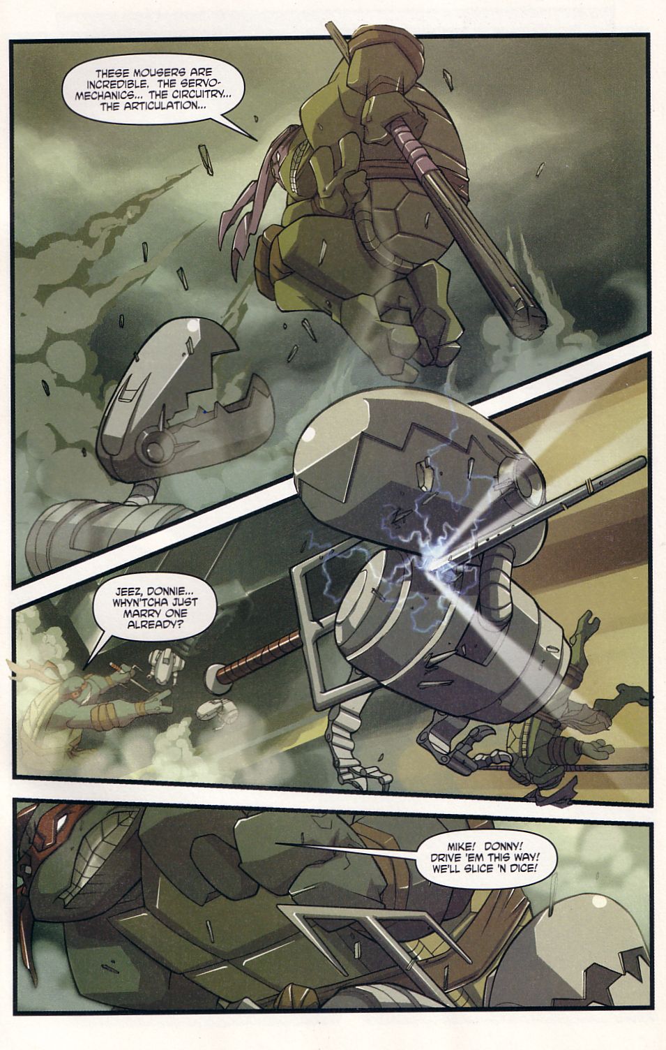 Read online Teenage Mutant Ninja Turtles (2003) comic -  Issue #2 - 9