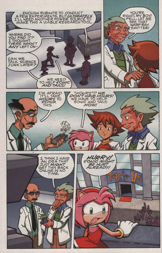 Read online Sonic X comic -  Issue #21 - 20