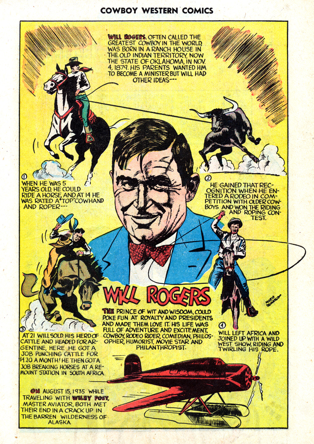 Read online Cowboy Western Comics (1948) comic -  Issue #26 - 11