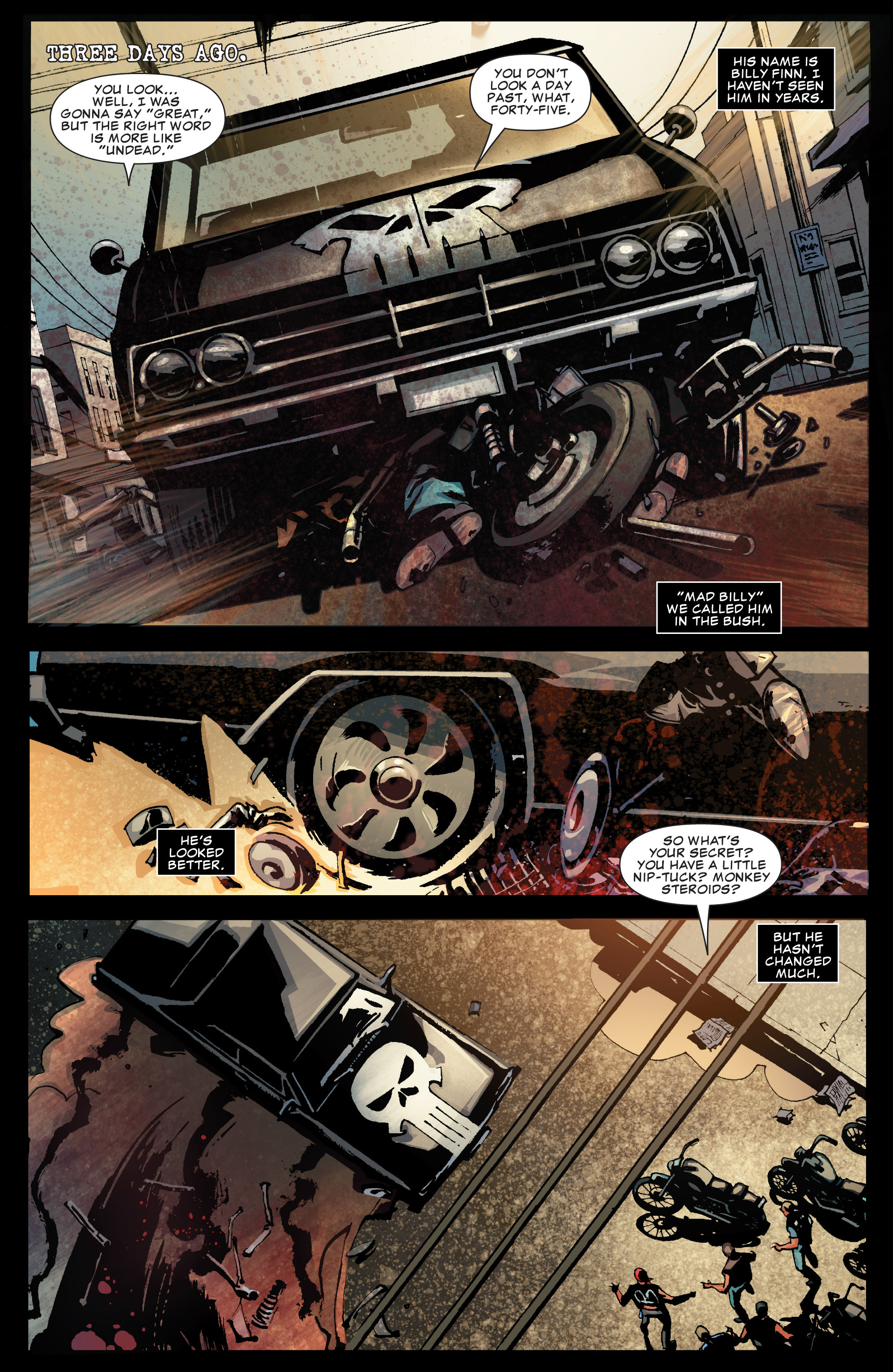 Read online Punisher Max: Hot Rods of Death comic -  Issue # Full - 7
