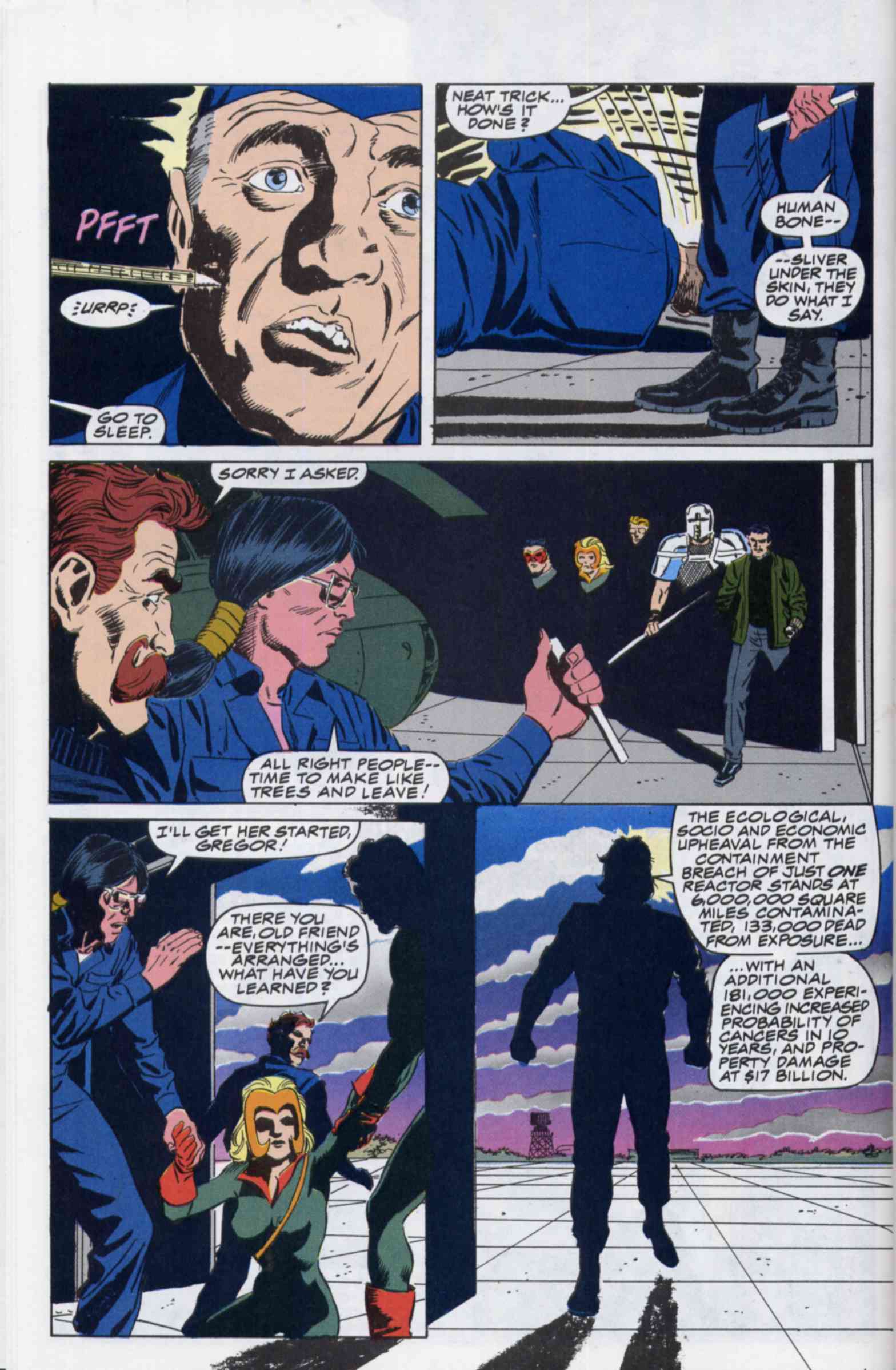 Read online A Shadowline Saga: Critical Mass comic -  Issue #7 - 13
