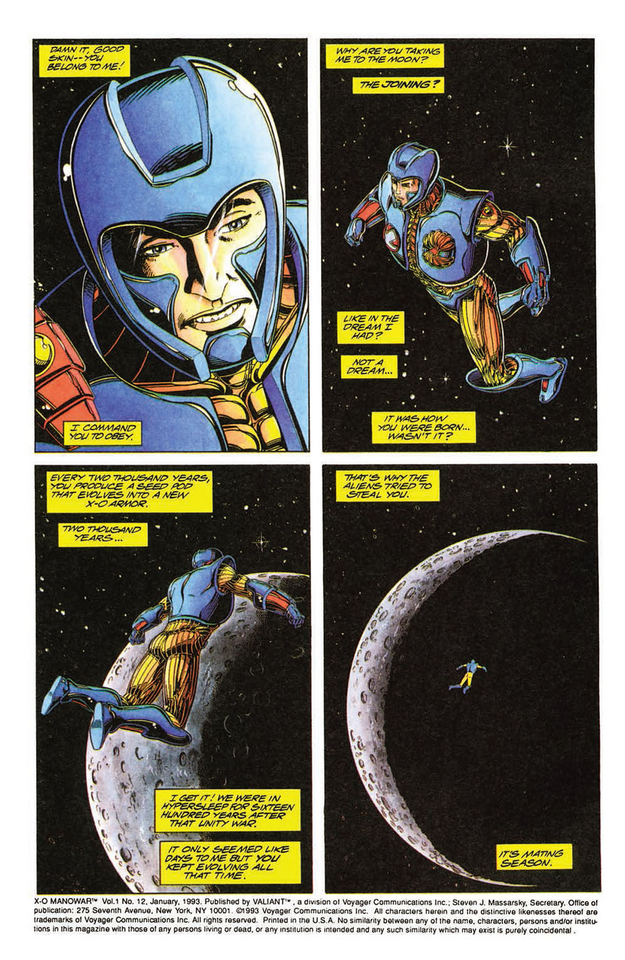 Read online X-O Manowar (1992) comic -  Issue #12 - 3