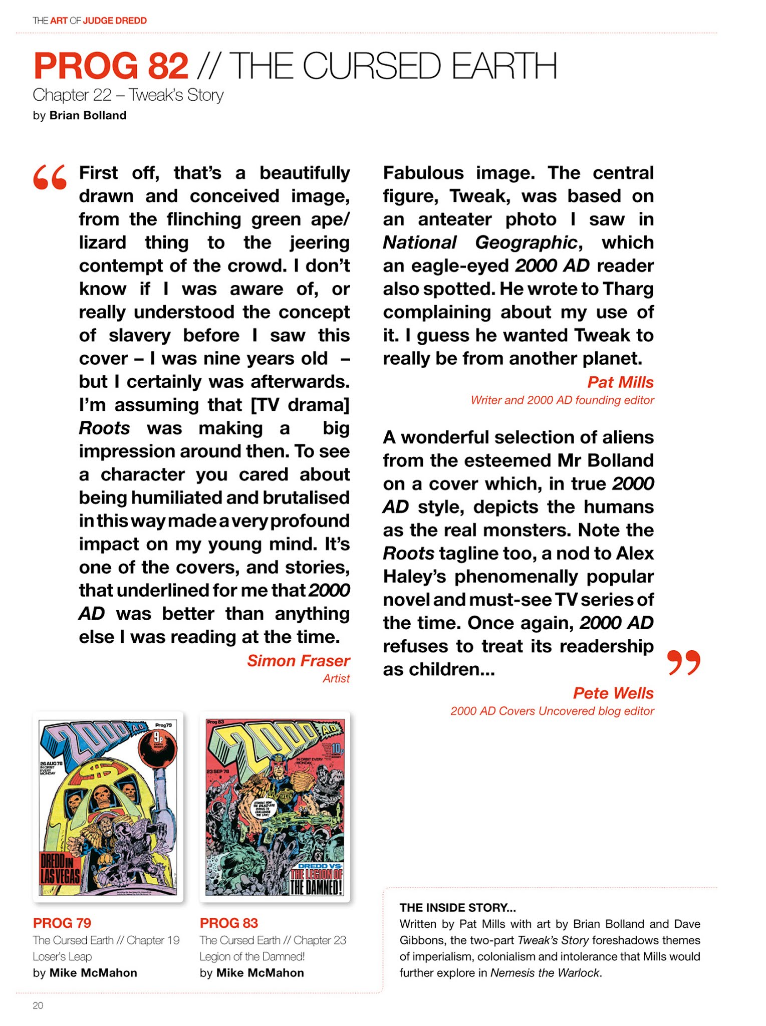 Read online The Art of Judge Dredd: Featuring 35 Years of Zarjaz Covers comic -  Issue # TPB (Part 1) - 21