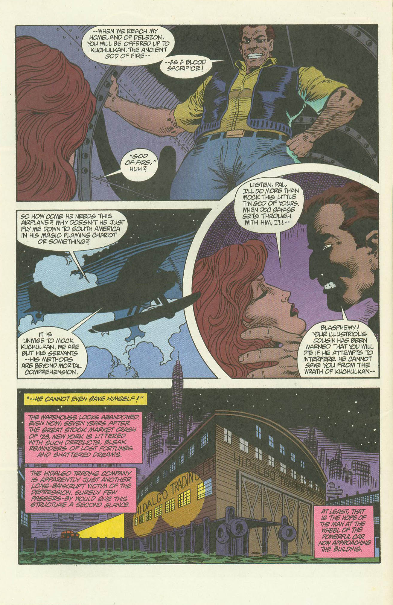 Read online Doc Savage: Curse of the Fire God comic -  Issue # TPB - 30