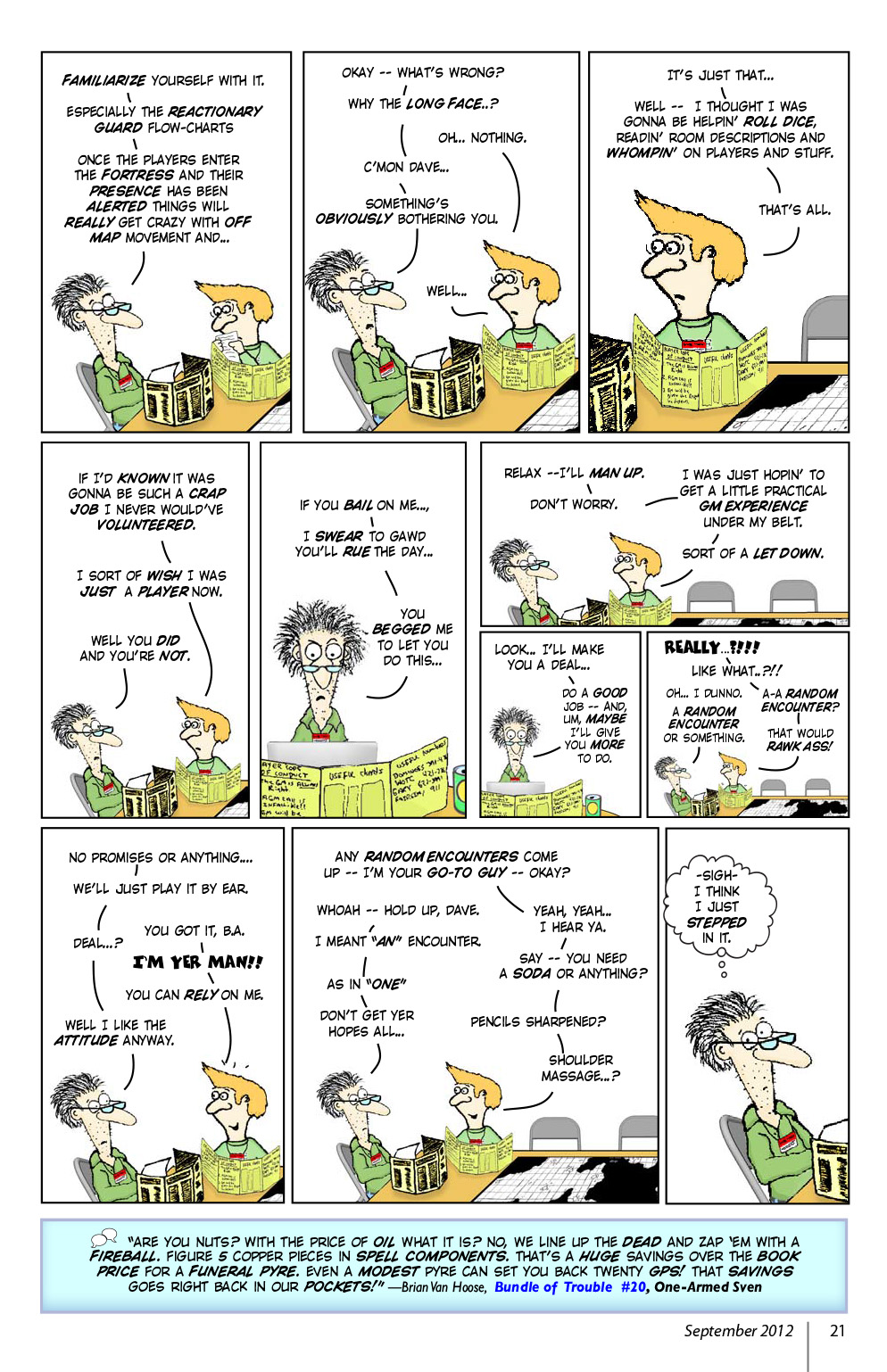 Read online Knights of the Dinner Table comic -  Issue #191 - 23