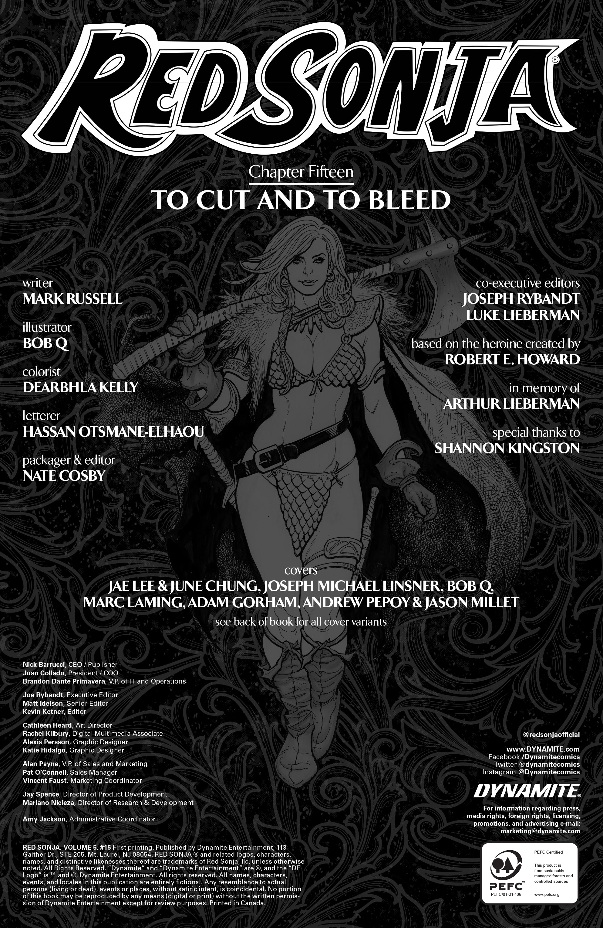 Read online Red Sonja (2019) comic -  Issue #15 - 29