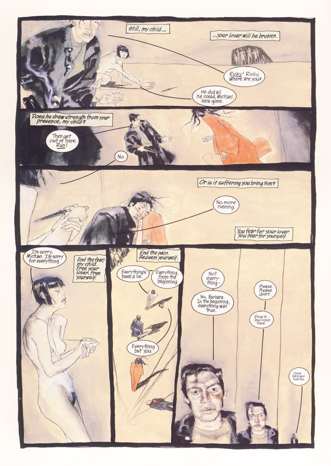 Read online Tell Me, Dark comic -  Issue # TPB - 80