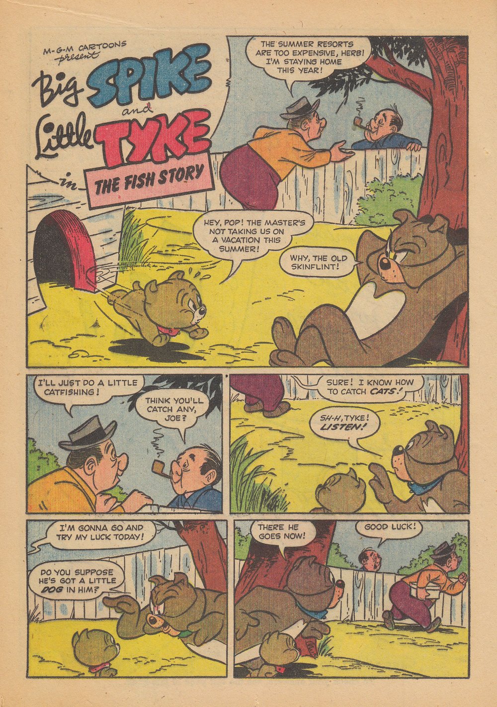 Read online Tom and Jerry's Summer Fun comic -  Issue #4 - 21