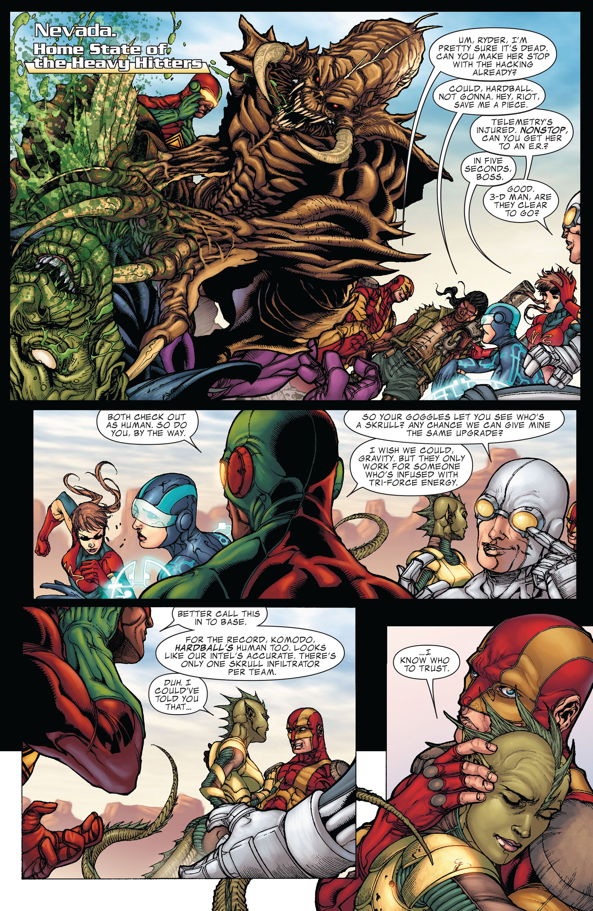 Read online Avengers: The Initiative comic -  Issue #17 - 9