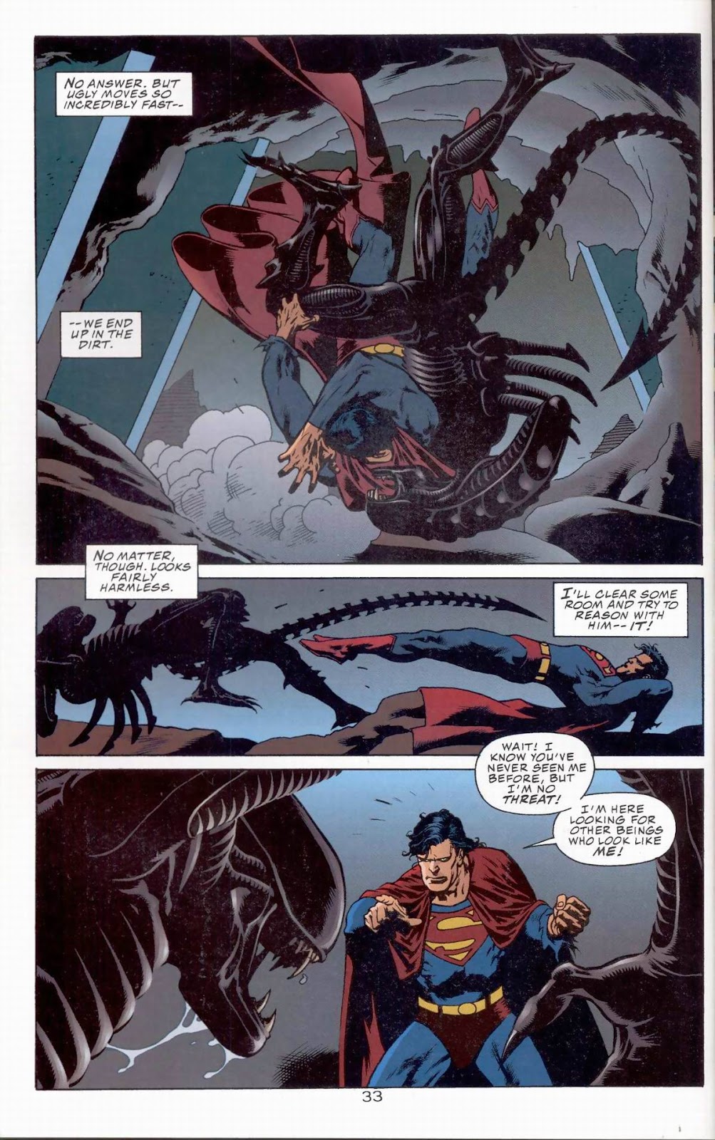 Superman vs. Aliens issue 1 - Page 37