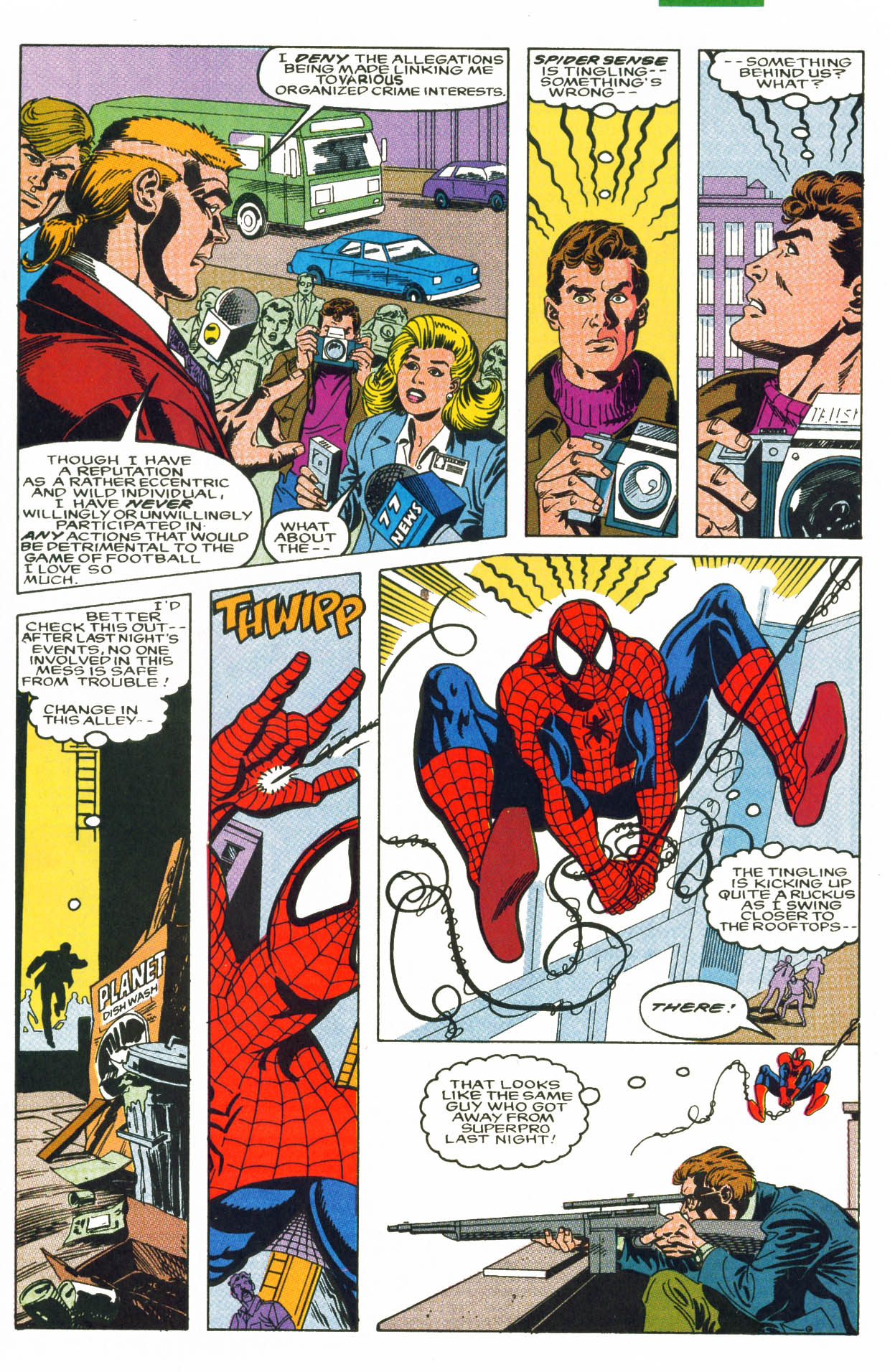 Read online NFL SuperPro comic -  Issue #1 - 15