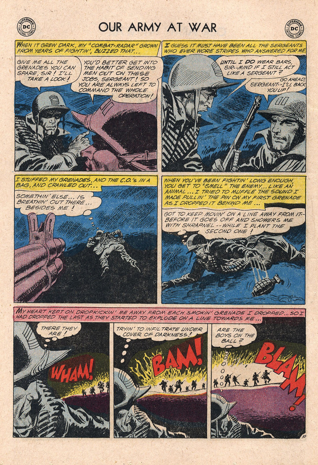 Read online Our Army at War (1952) comic -  Issue #106 - 12