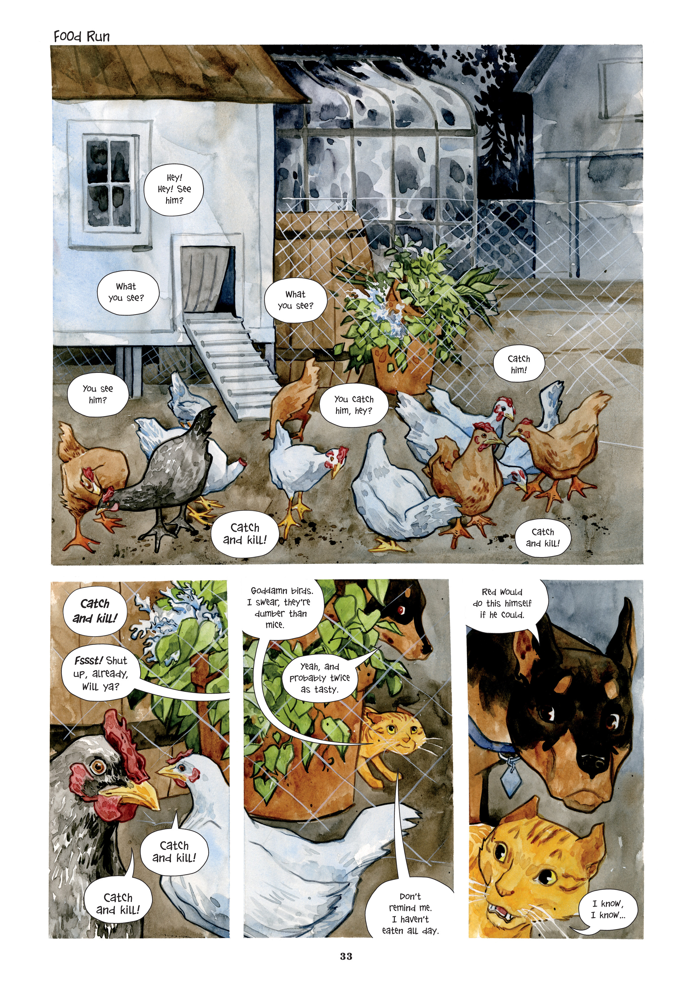 Read online Beasts of Burden: Neighborhood Watch (2019) comic -  Issue # TPB (Part 1) - 36