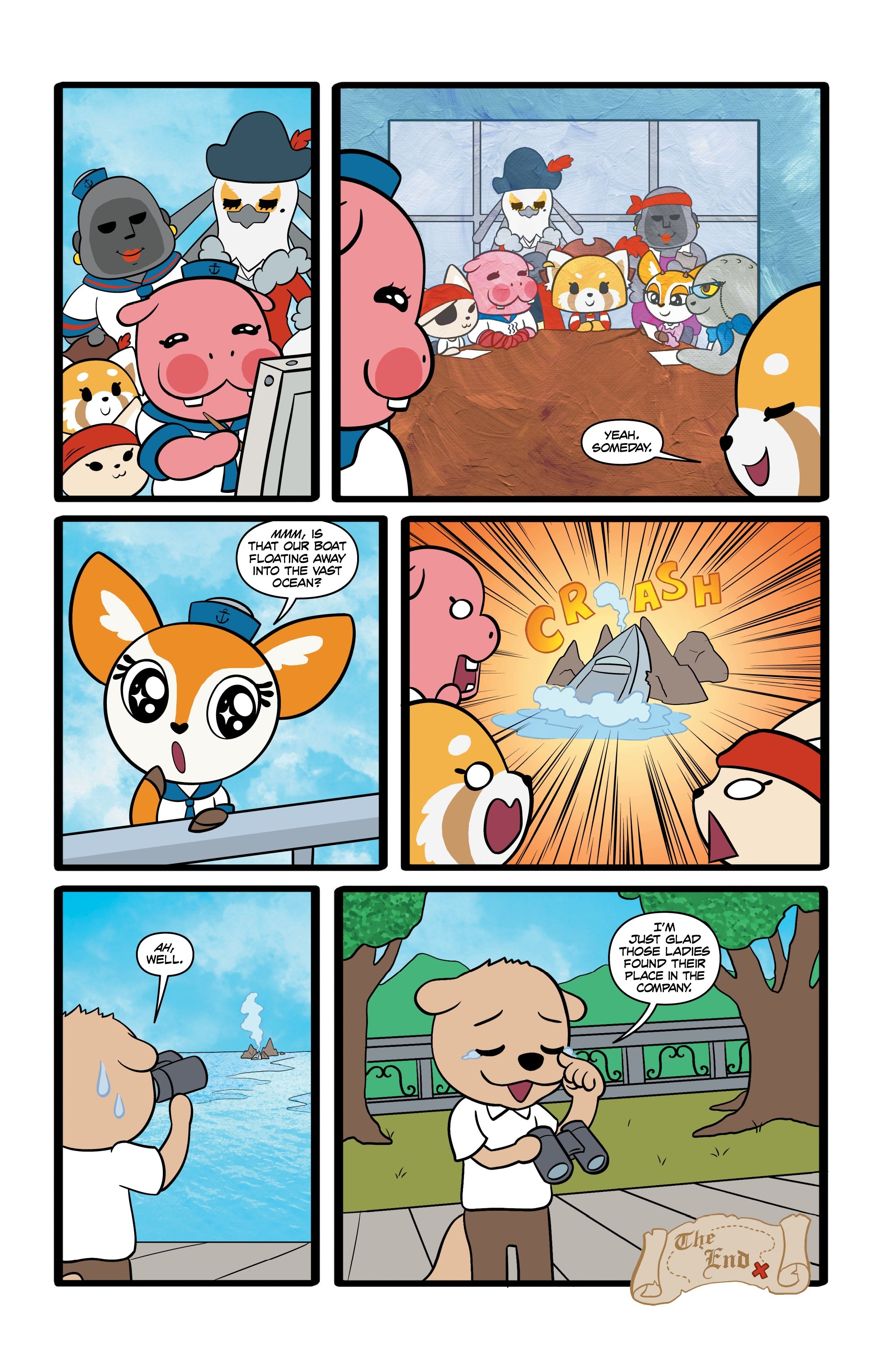 Read online Aggretsuko: Meet Her World comic -  Issue #2 - 23