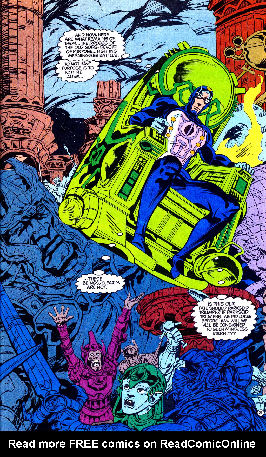 Read online The New Gods (1989) comic -  Issue #11 - 21