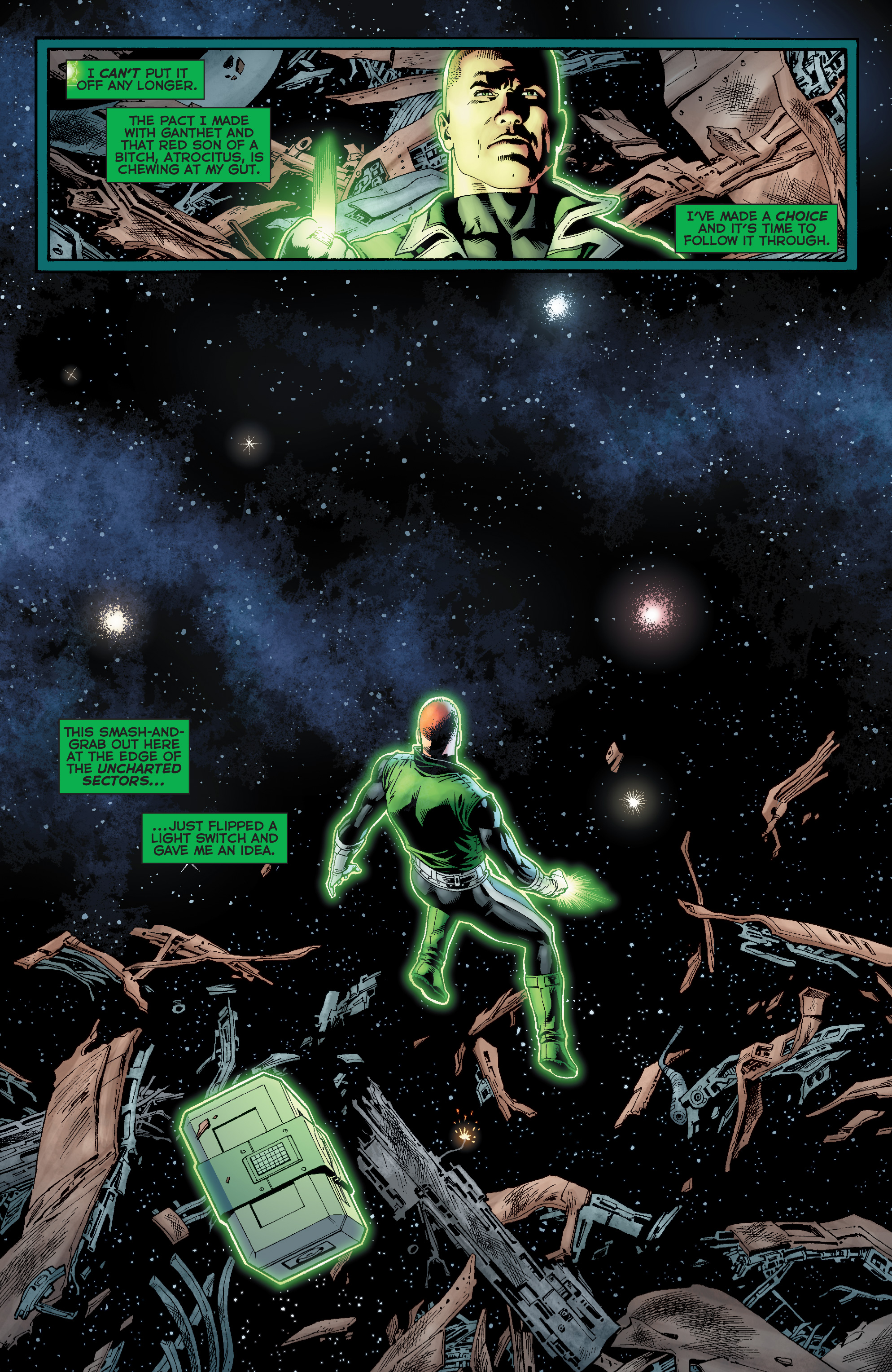Read online Green Lantern: Emerald Warriors comic -  Issue #1 - 12